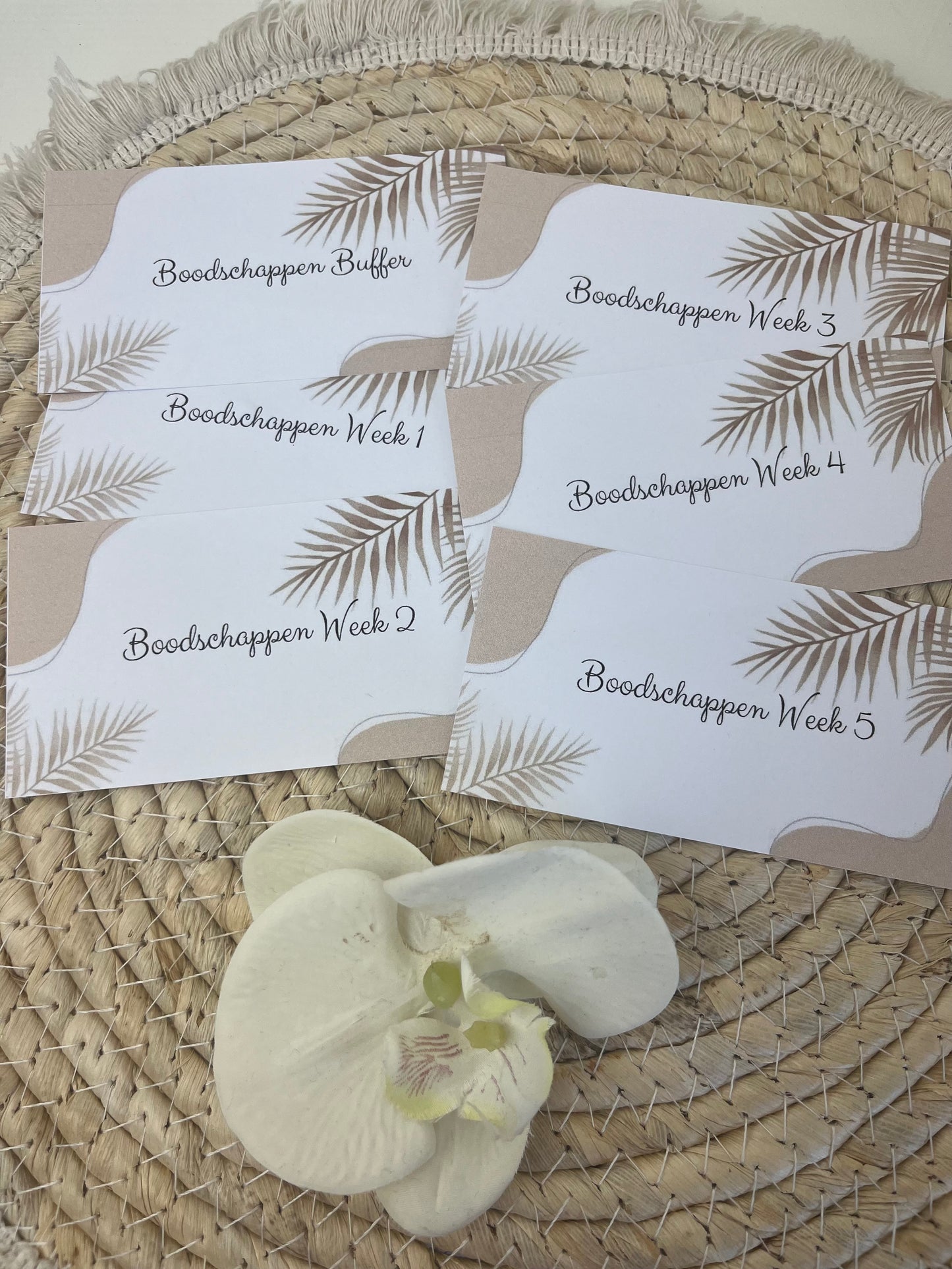 A7 boodschappen set Palm beach