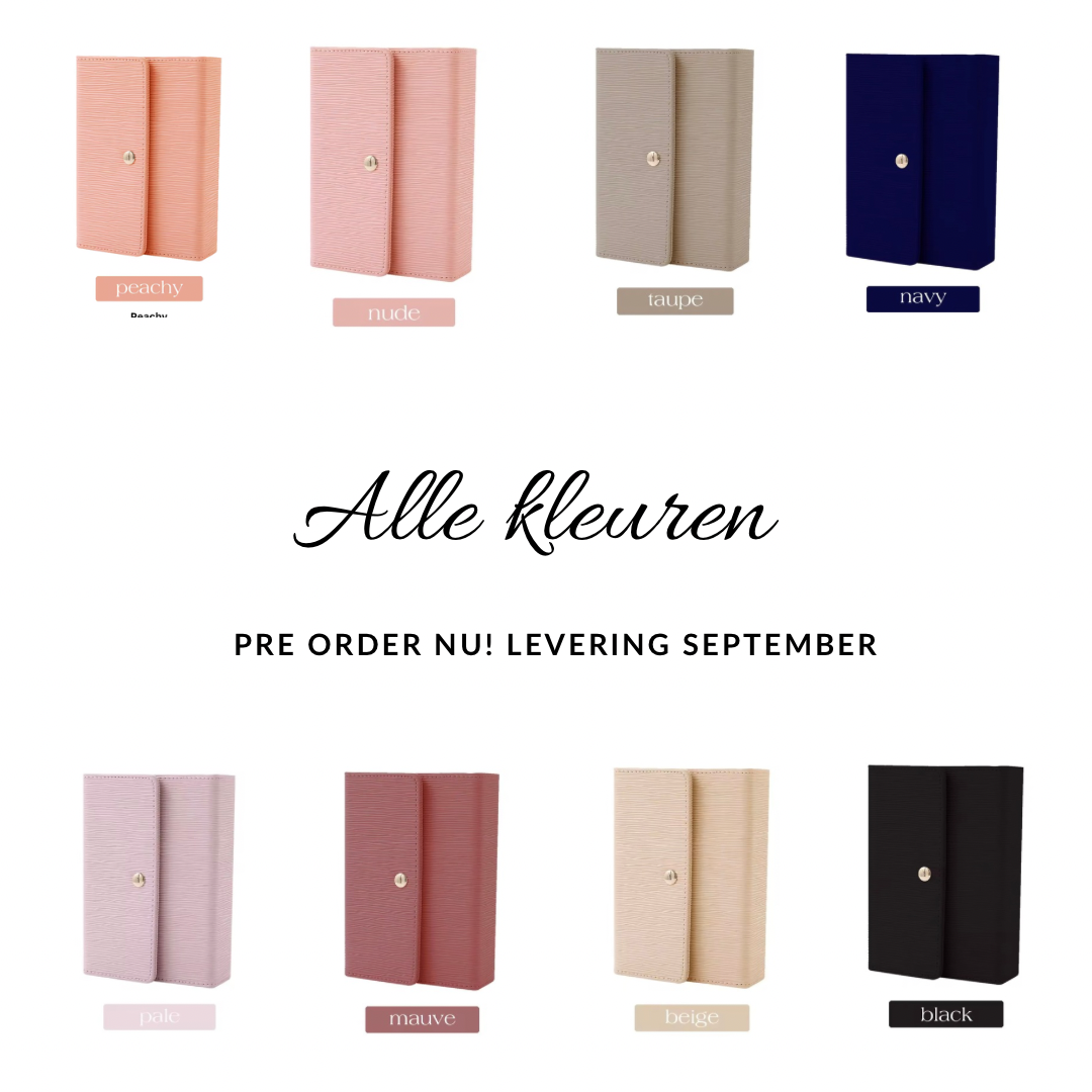 A7 tab portemonnee binder