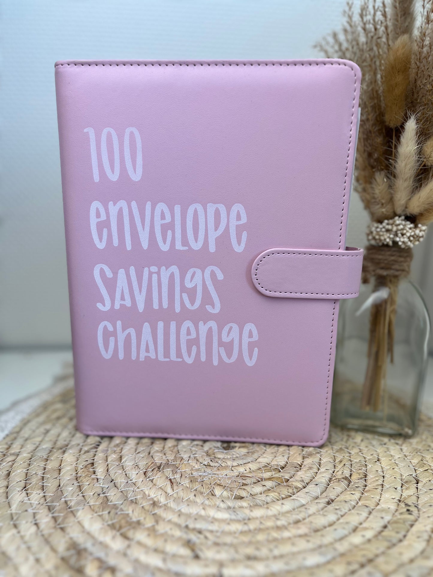 100 enveloppe challenge roze