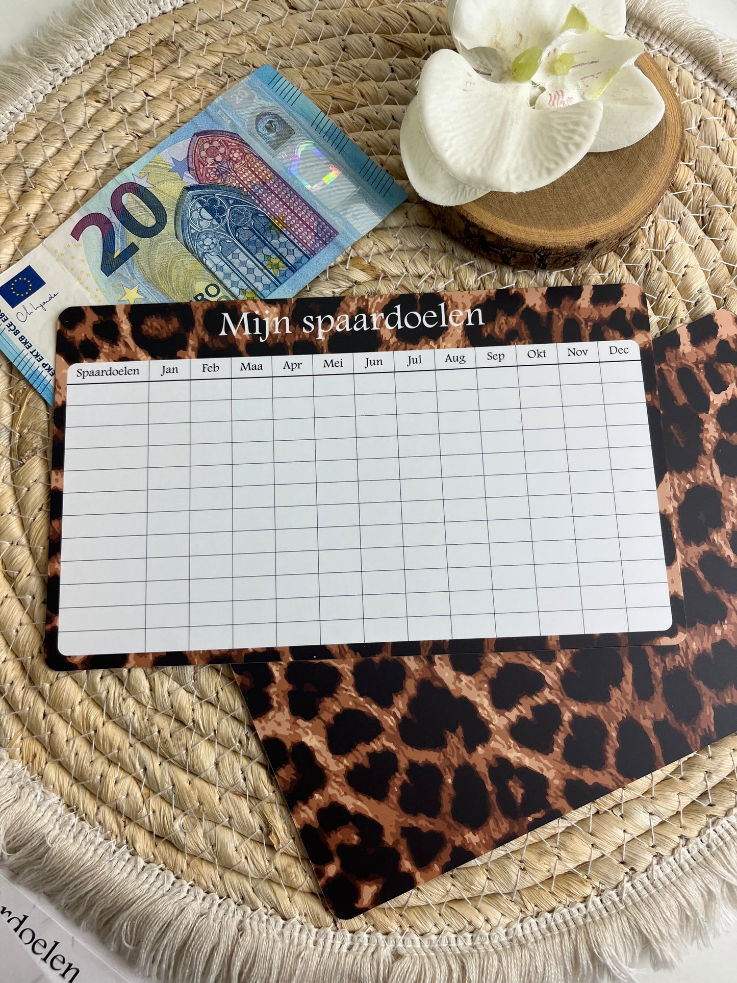 Spaardoelen A5 panter