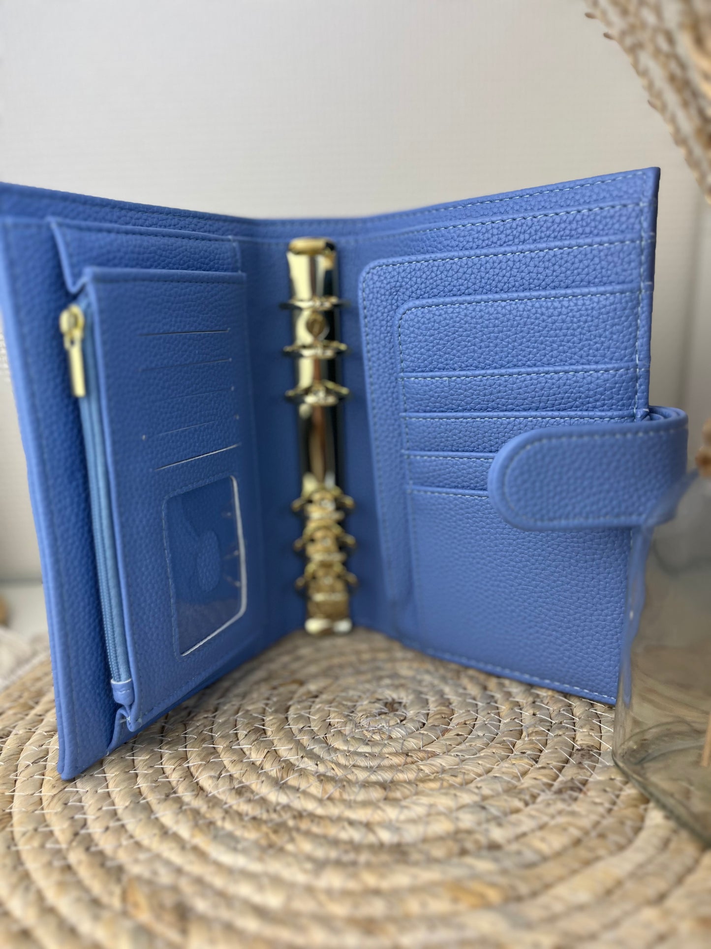 Pre order lederen binder A6