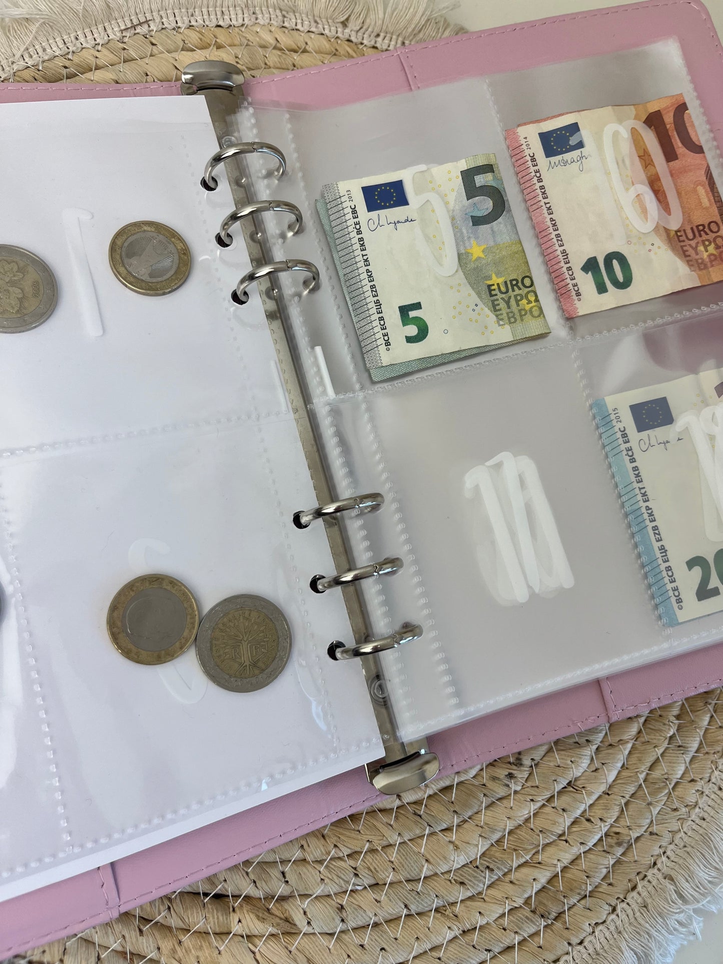 100 enveloppe challenge roze