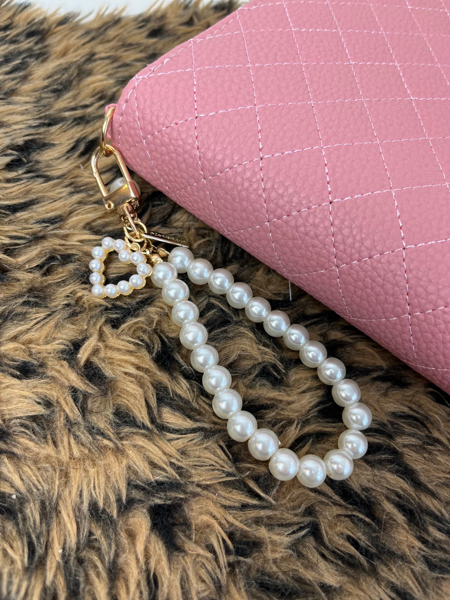 Luxe rits binder roze