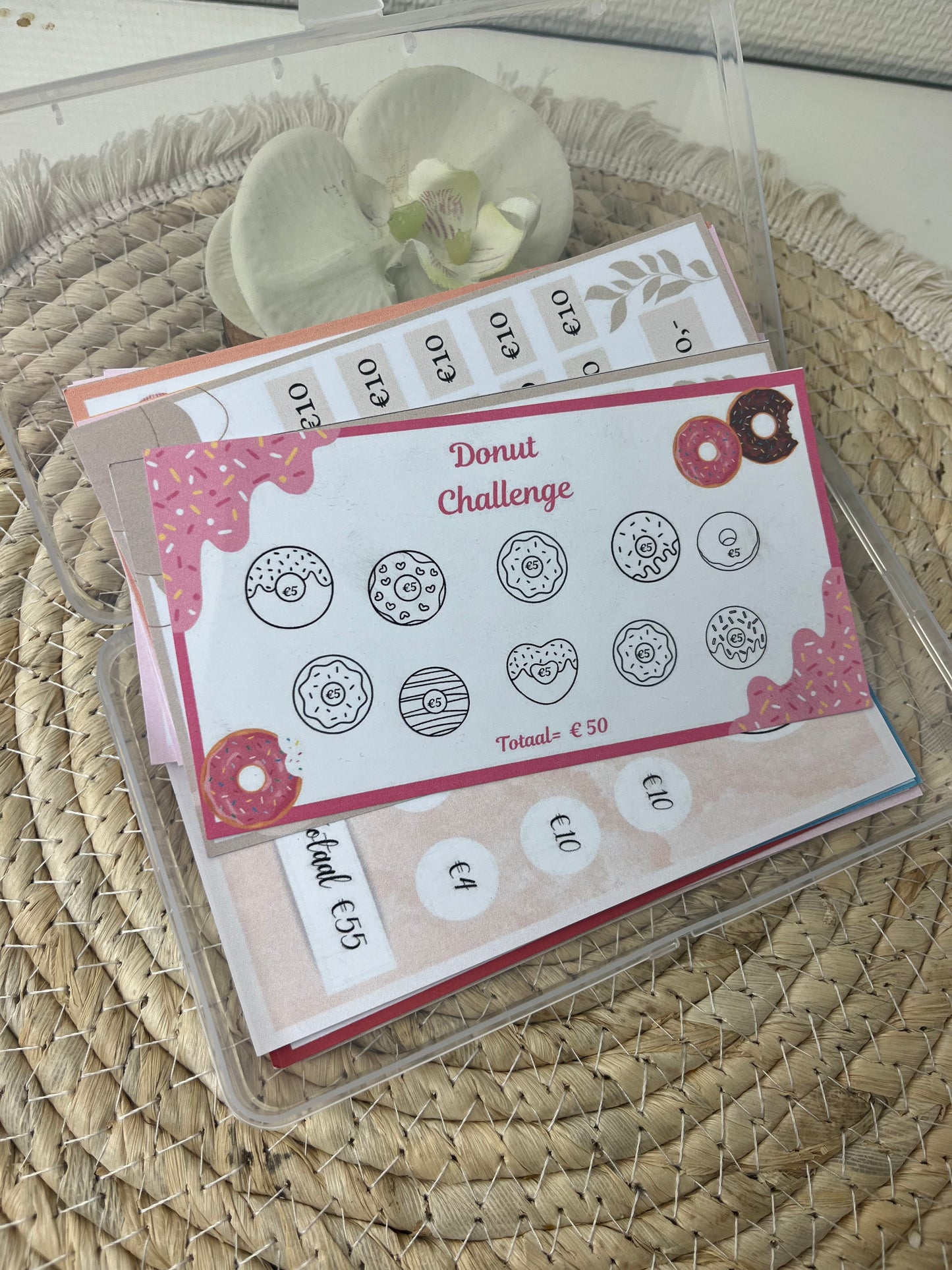 Opberg box voor challenges/dashboards