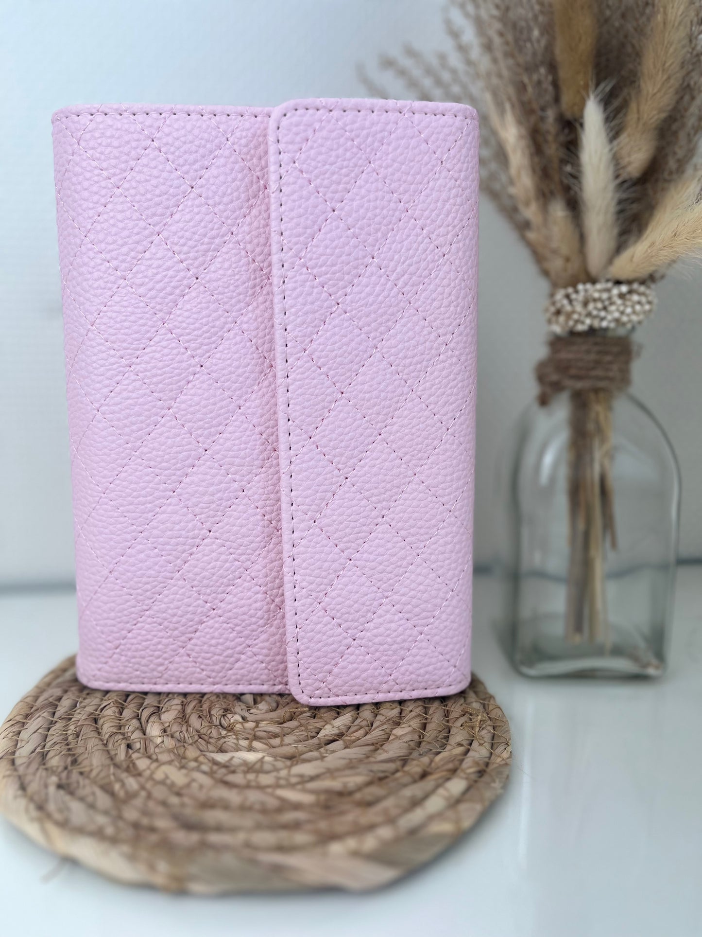 Luxe envelop binder pebble Babypink