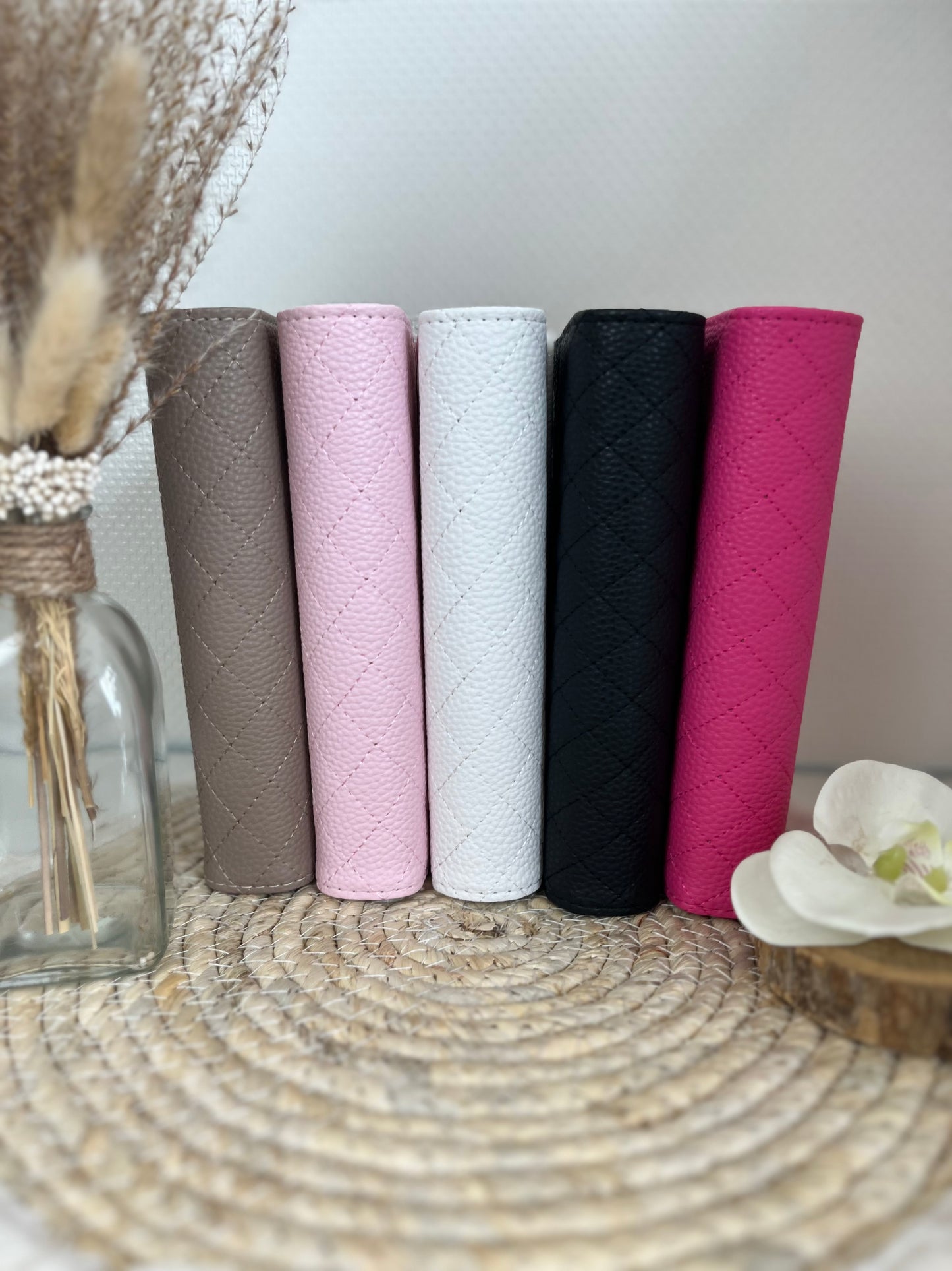 Luxe envelop binder pebble hotpink