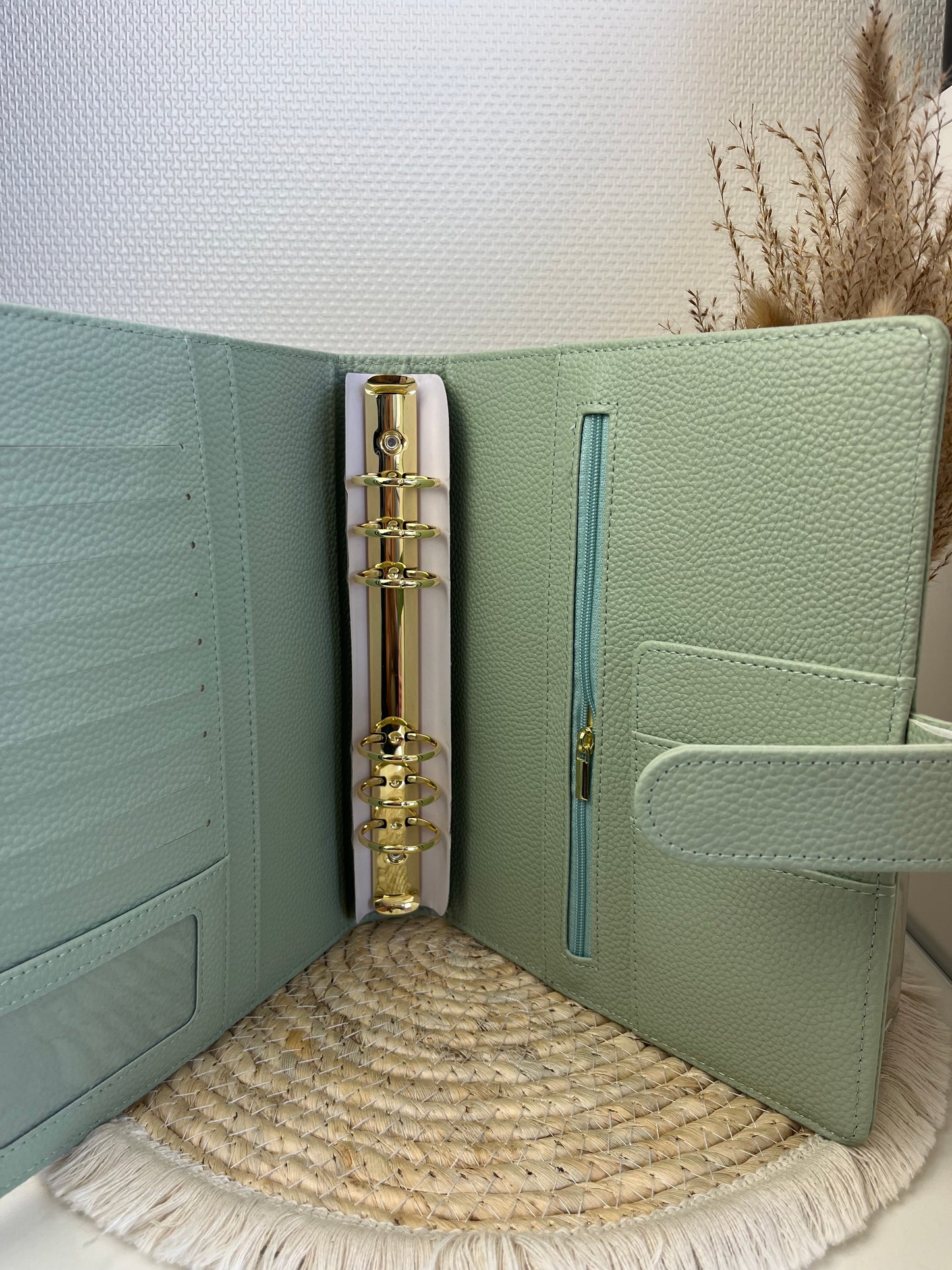 A5 Elegance binder mint