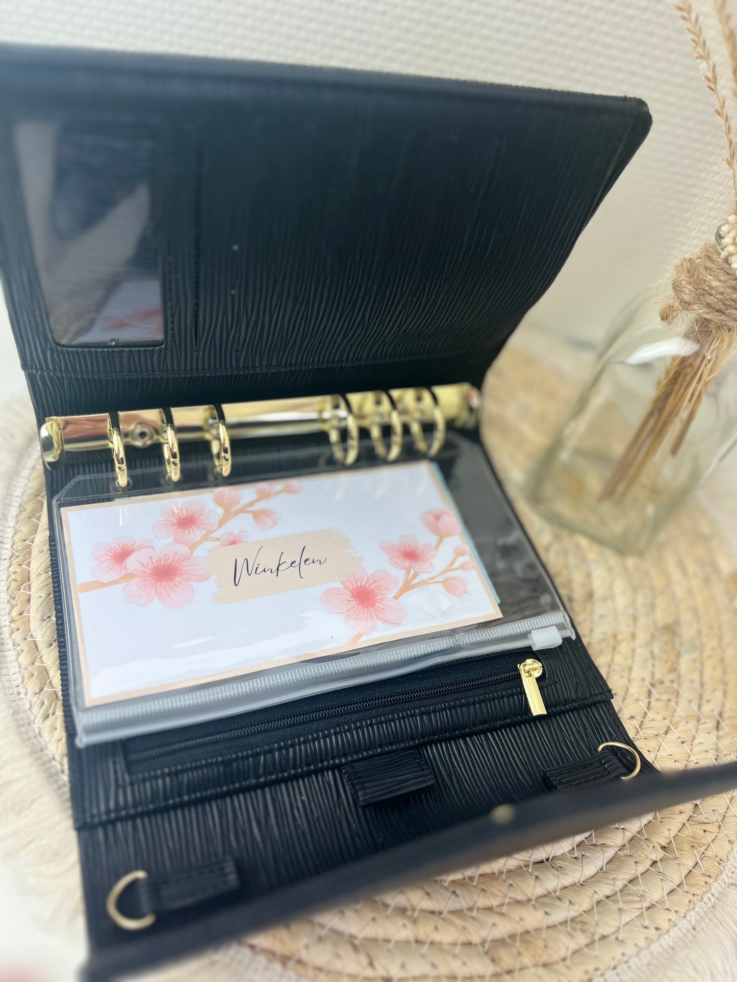 Envelope binder zwart