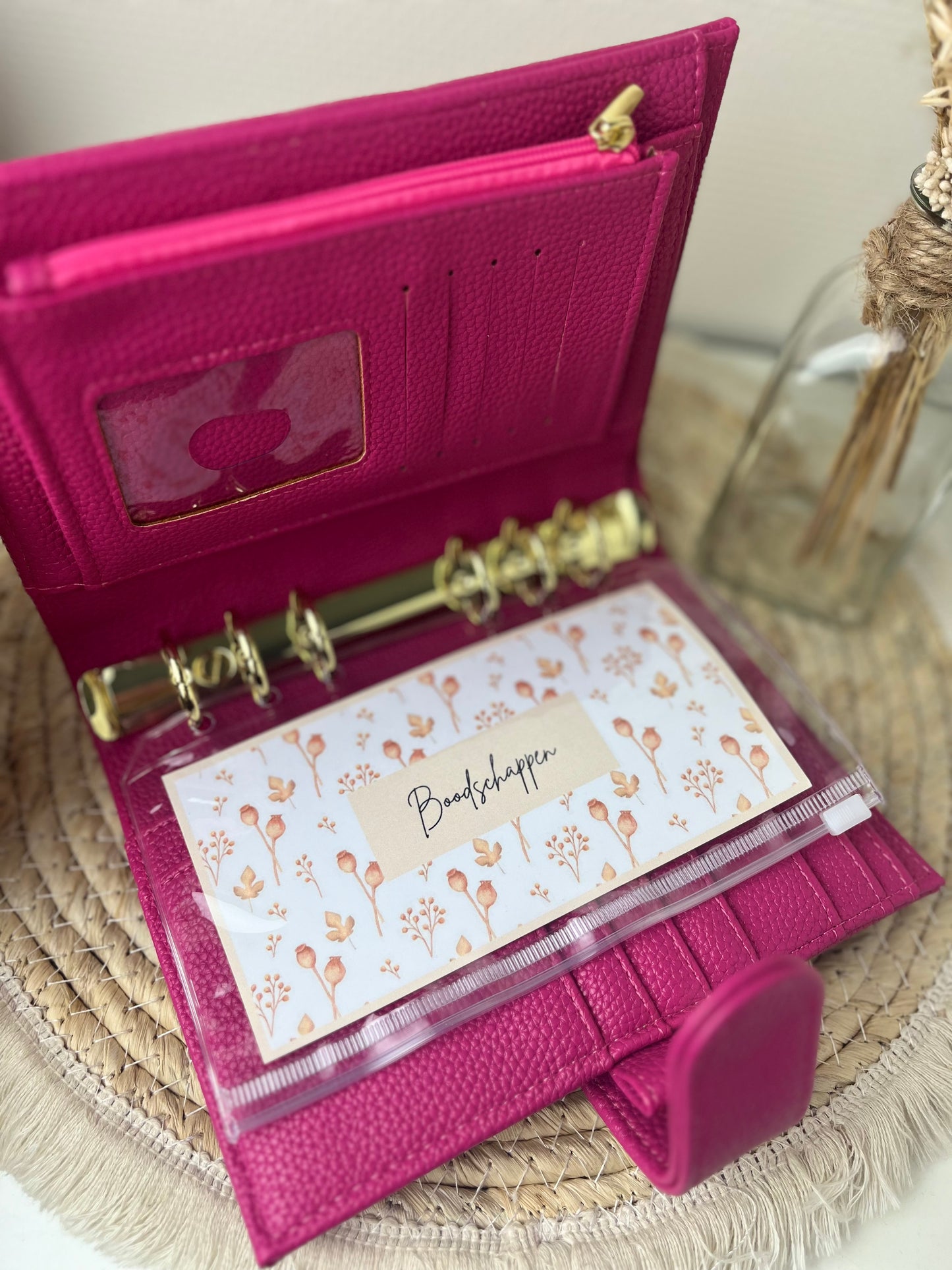 Candy binder fuchsia a6