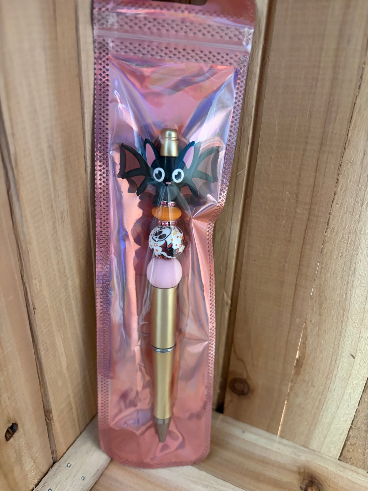 Pen vleermuis goud