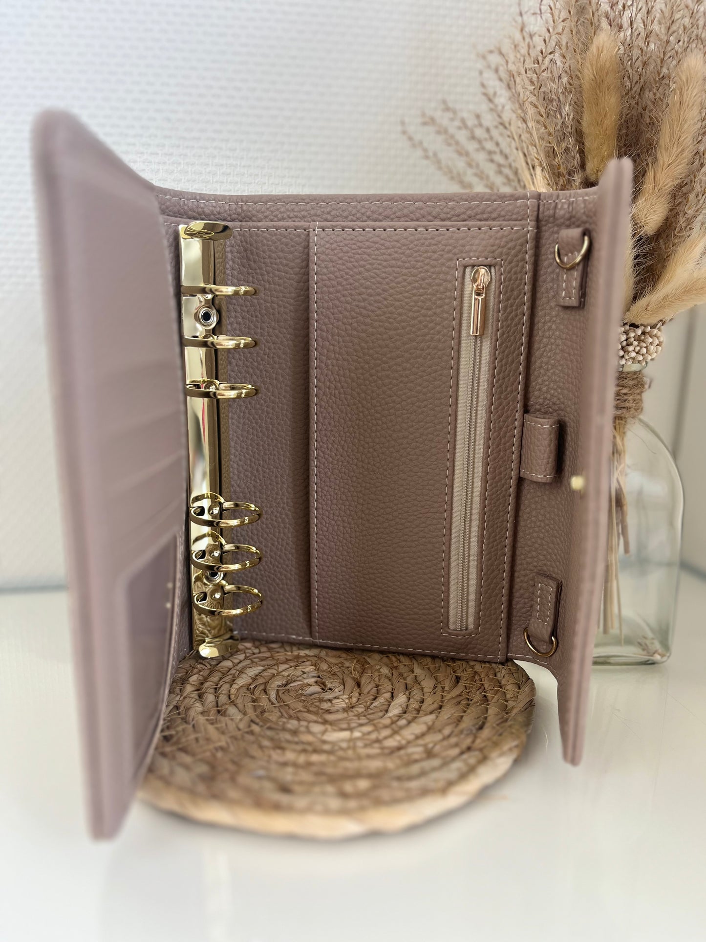 Luxe envelop binder Pebble taupe