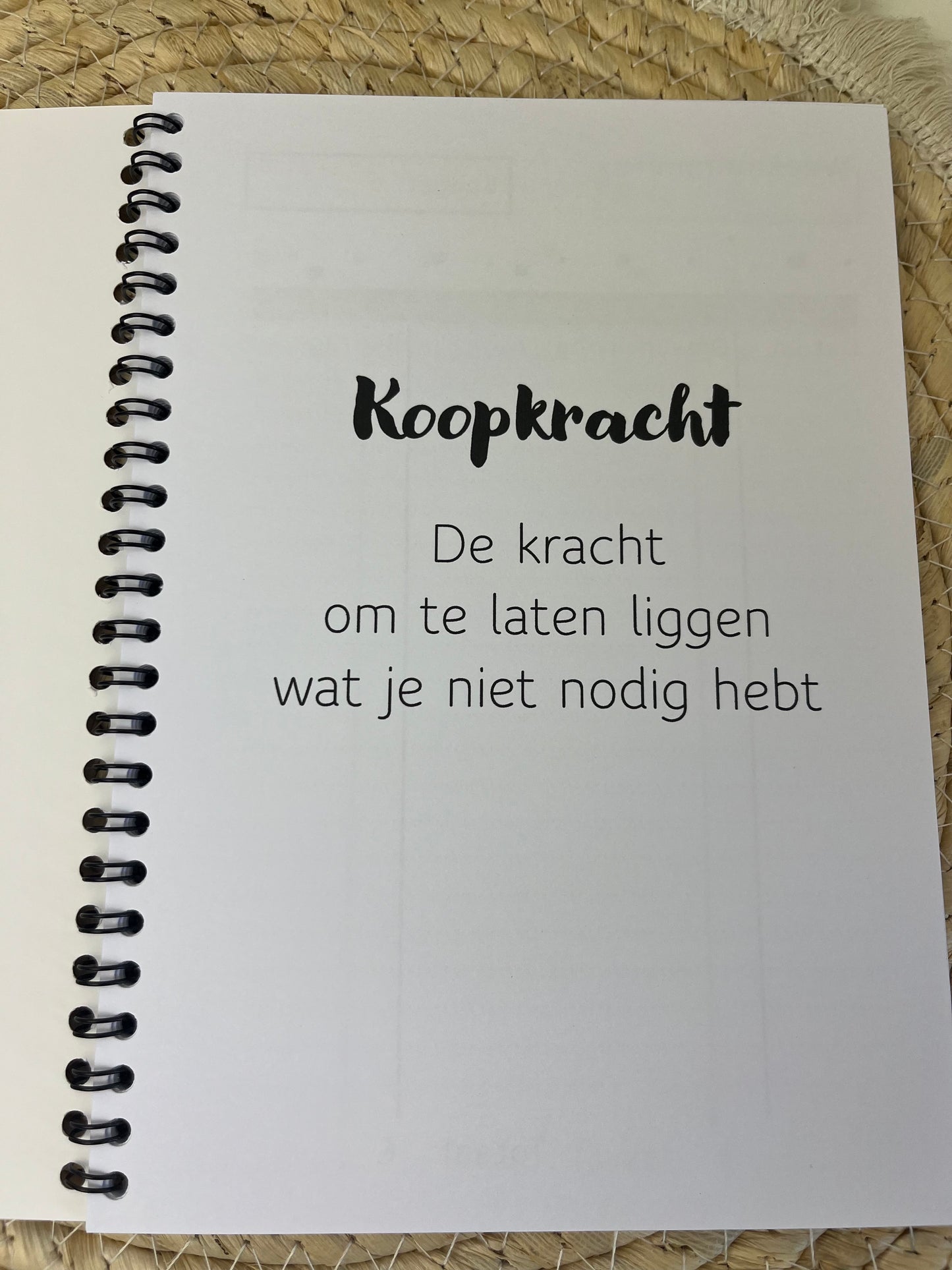 Uitgaven boekje