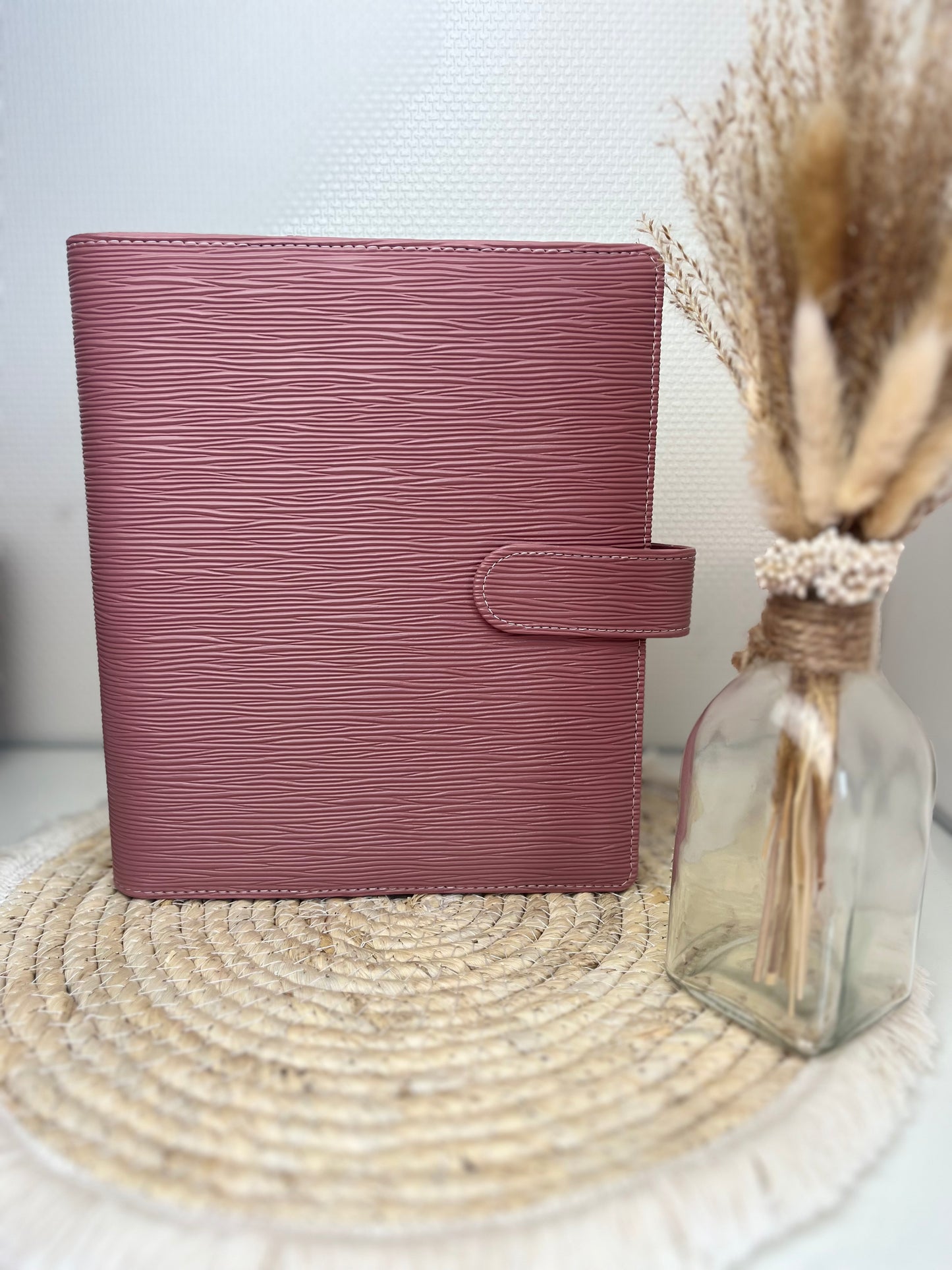 Luxe A5 binder mauve