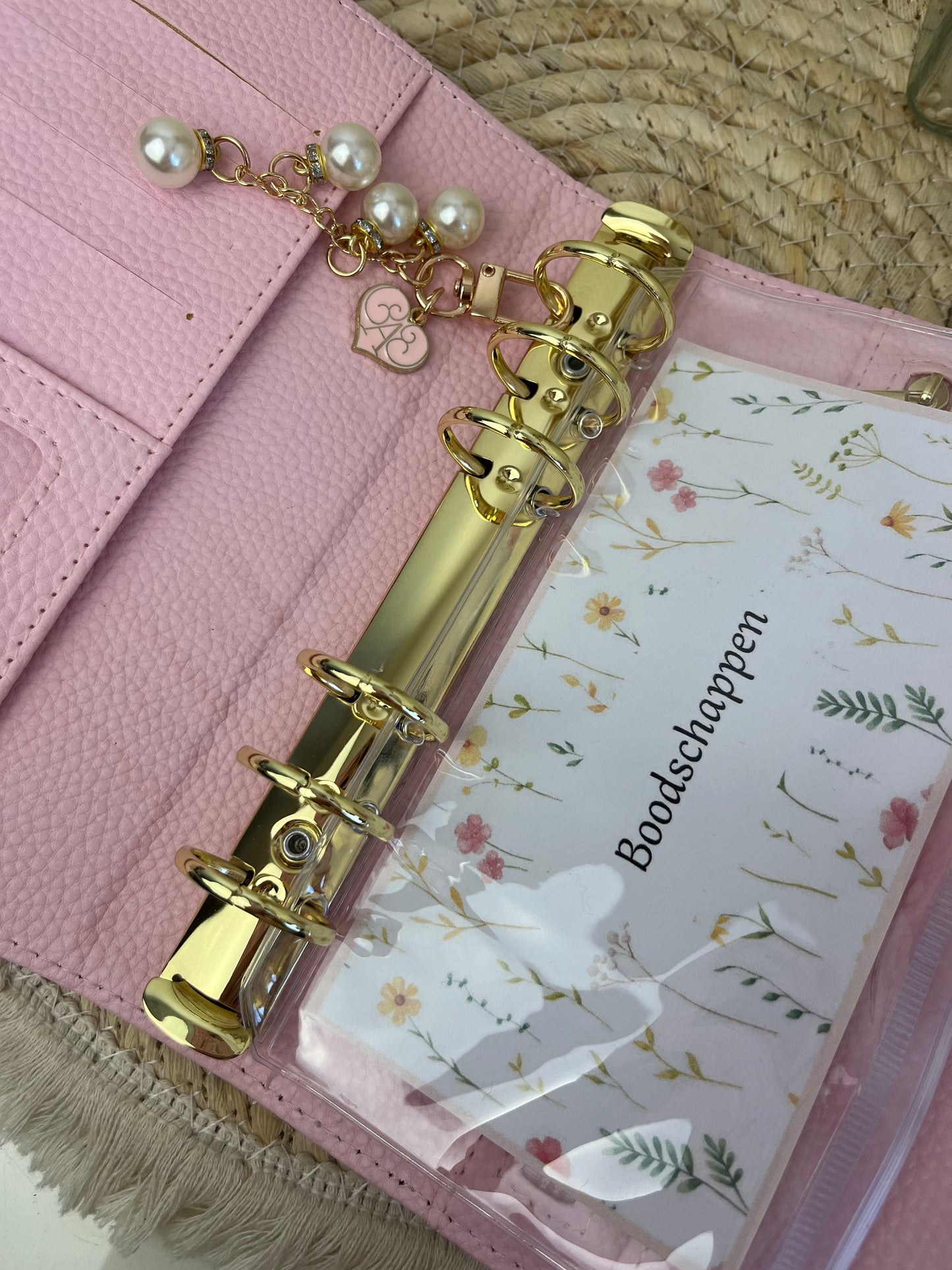 Binder Elegance baby pink a6