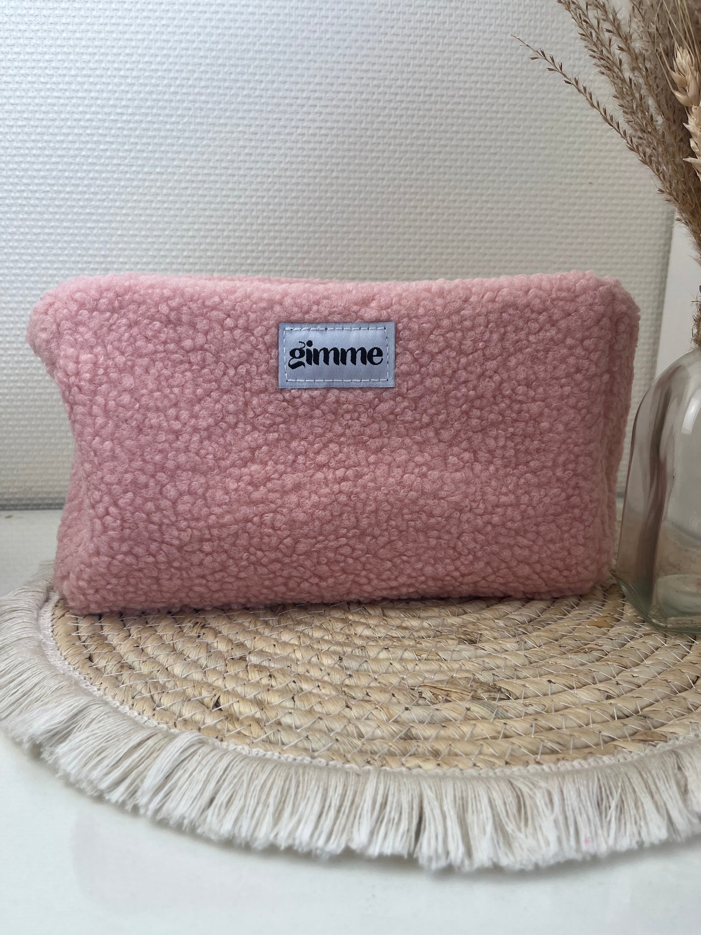 Teddy etui roze