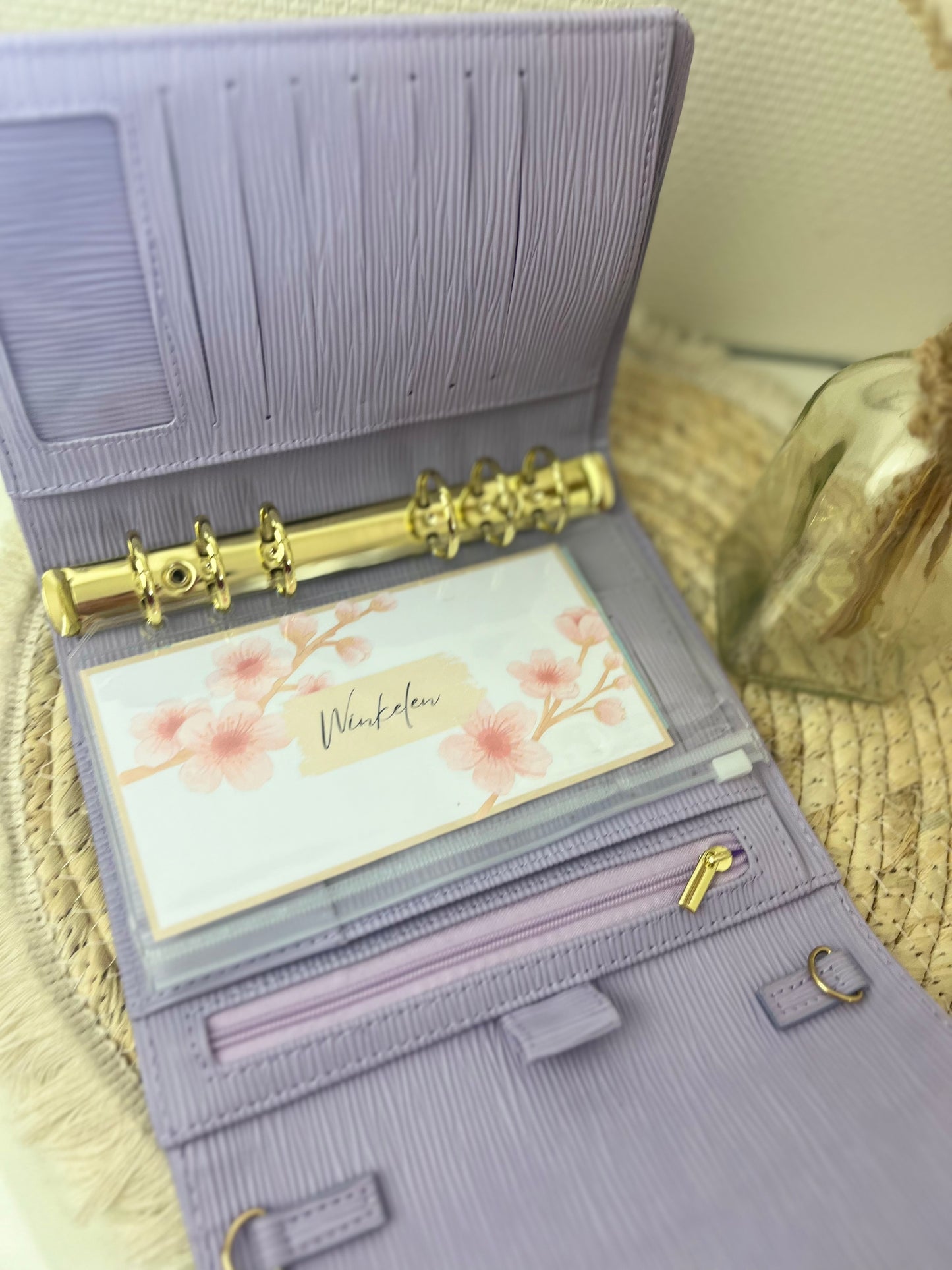 Envelope binder Lila