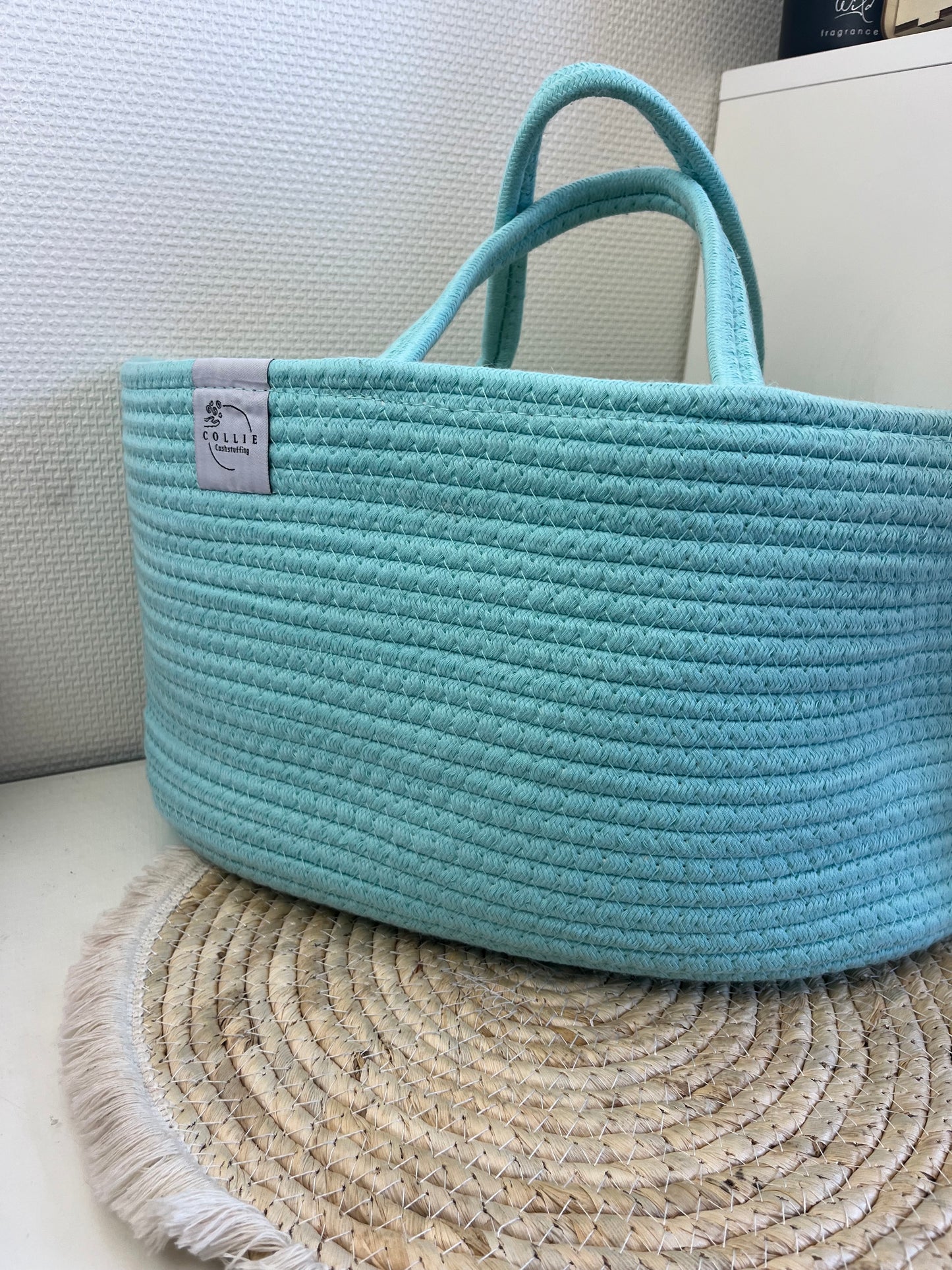 Budget basket/mand blauw