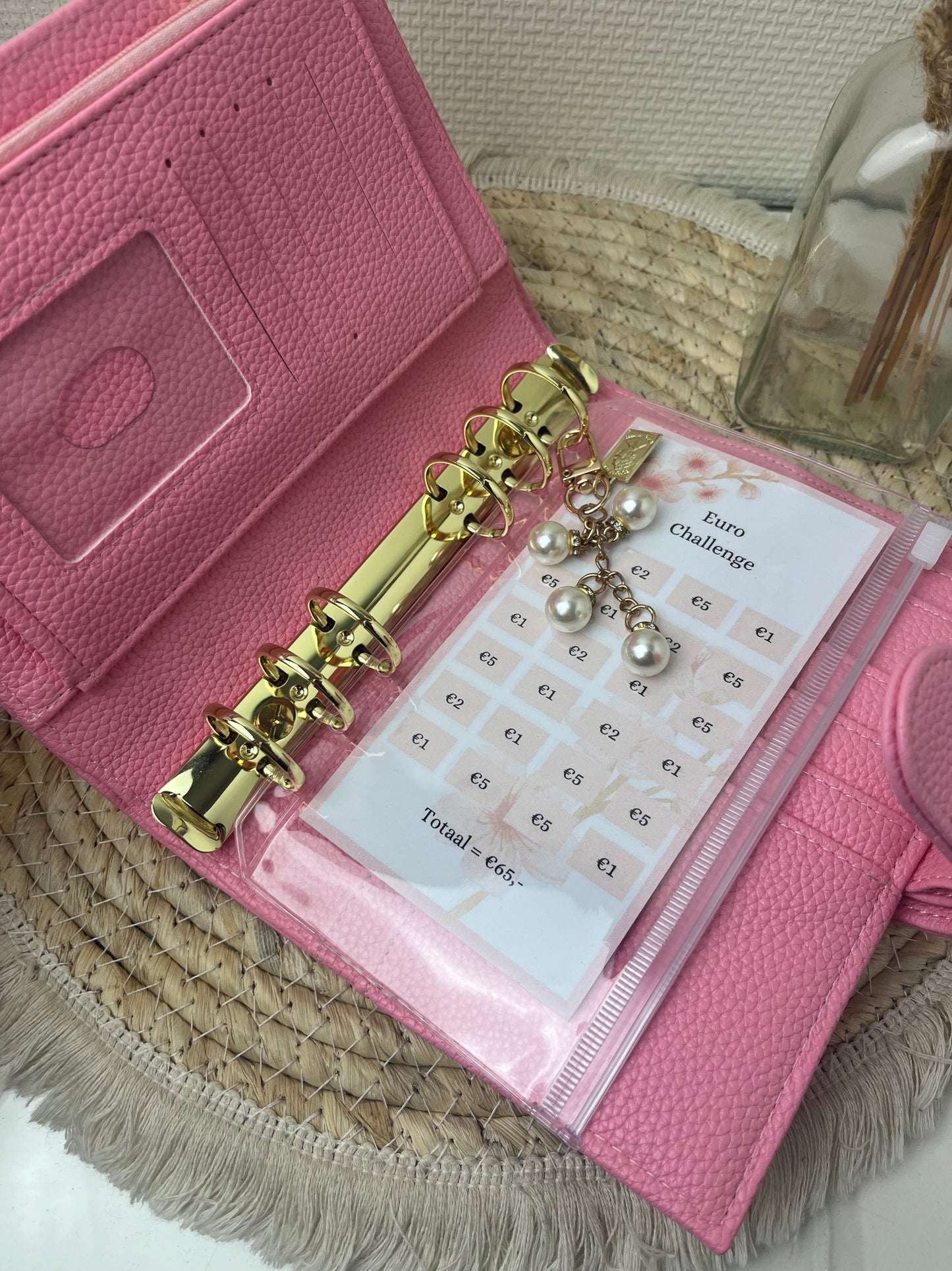 Candy binder barbie roze a6