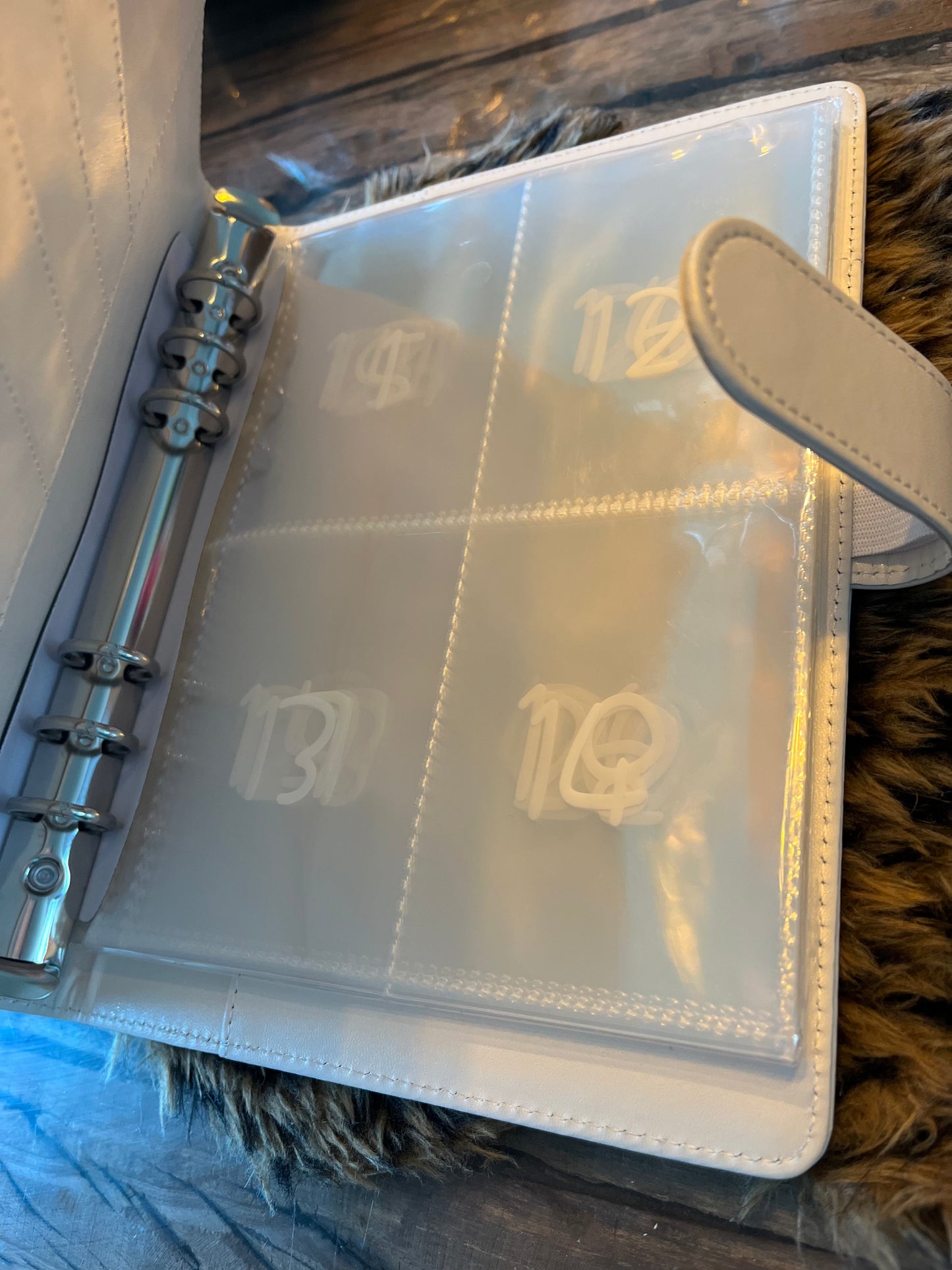 100 enveloppe challenge wit goud