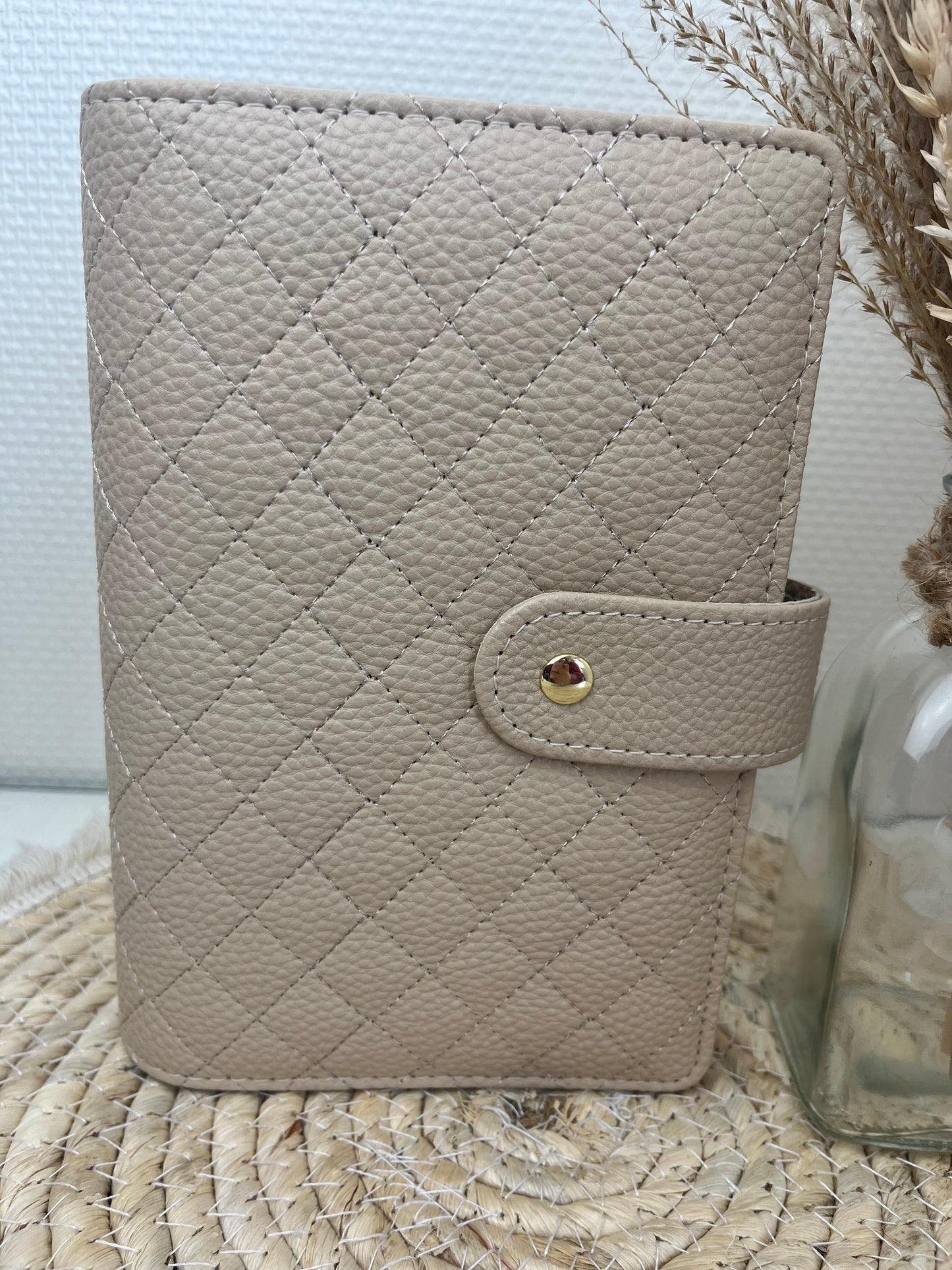 Luxe pebble binder oatmeal