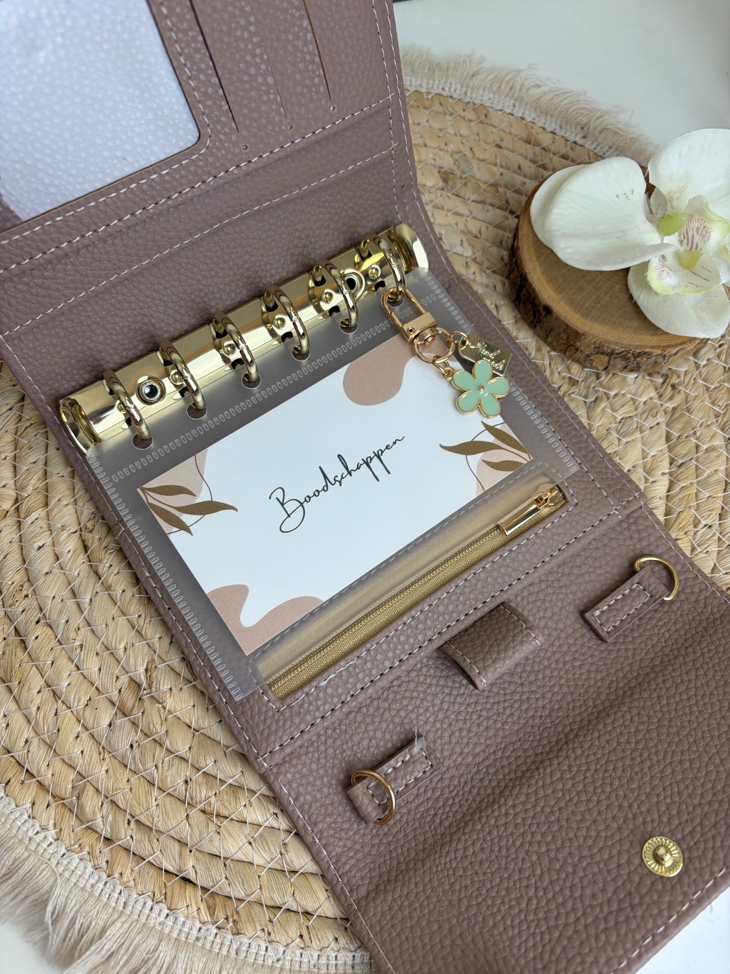 A7 binder classic taupe
