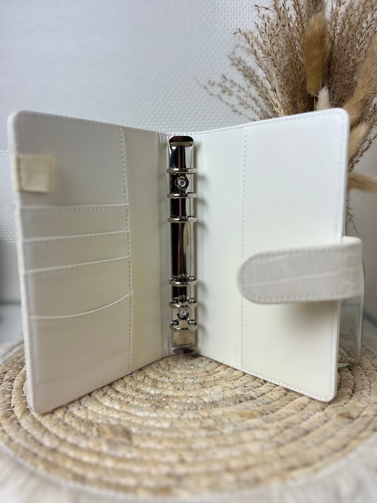 Binder croco wit A6