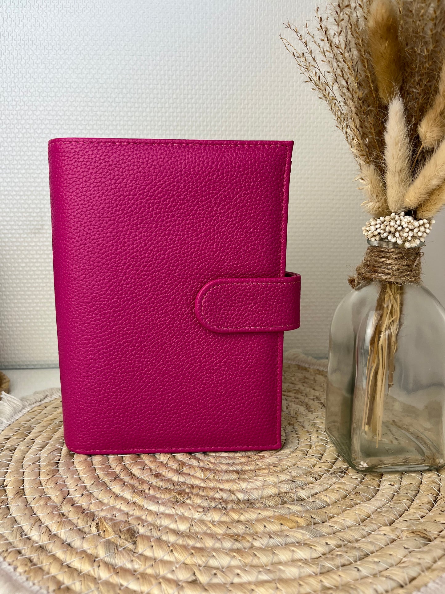 Pre order lederen binder A6
