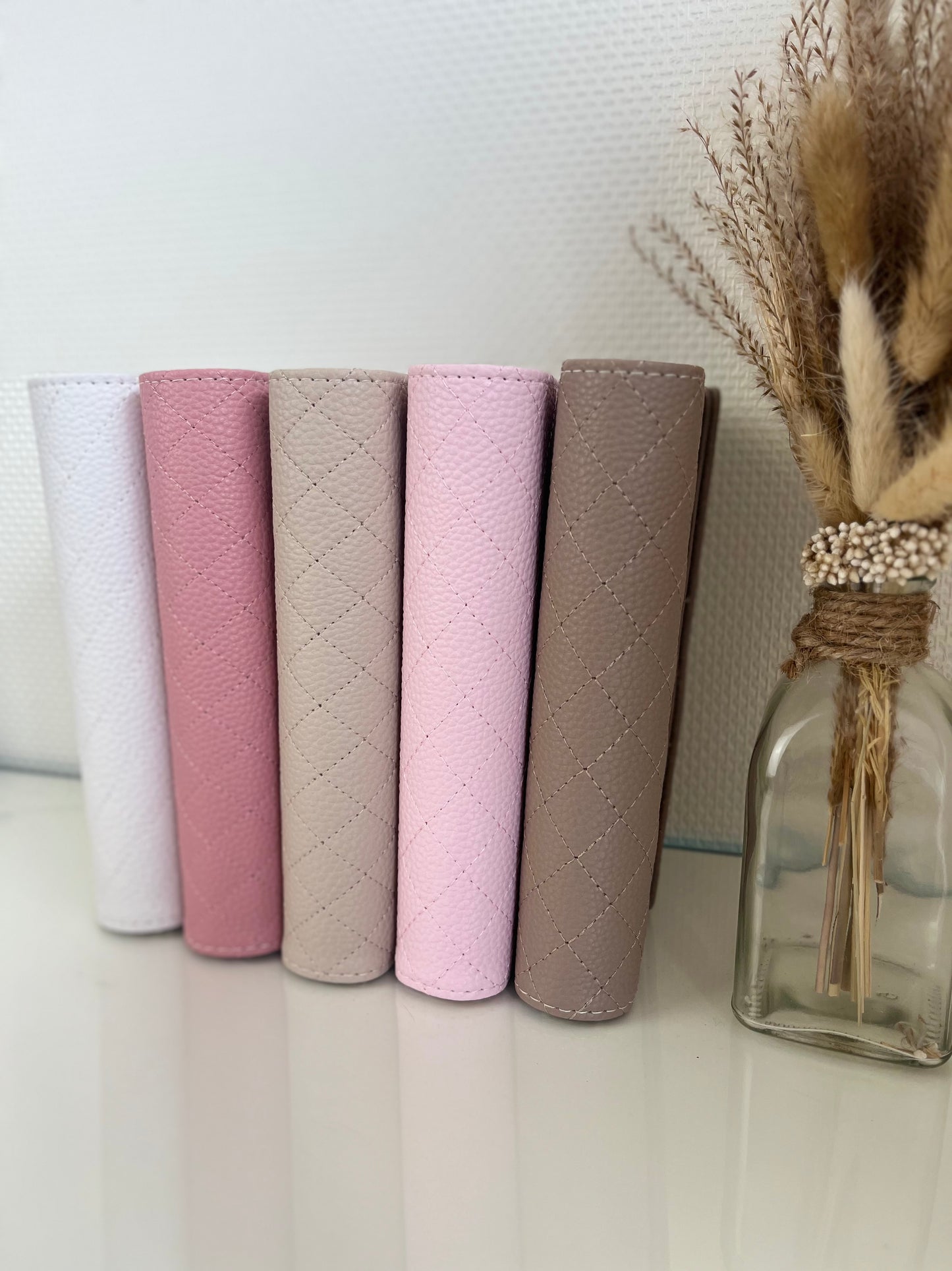 Luxe envelop binder pebble beige