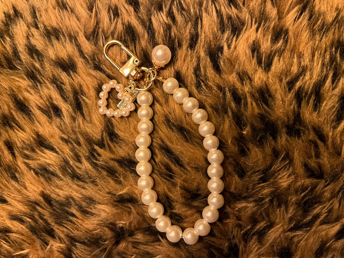 Ketting hanger met parels