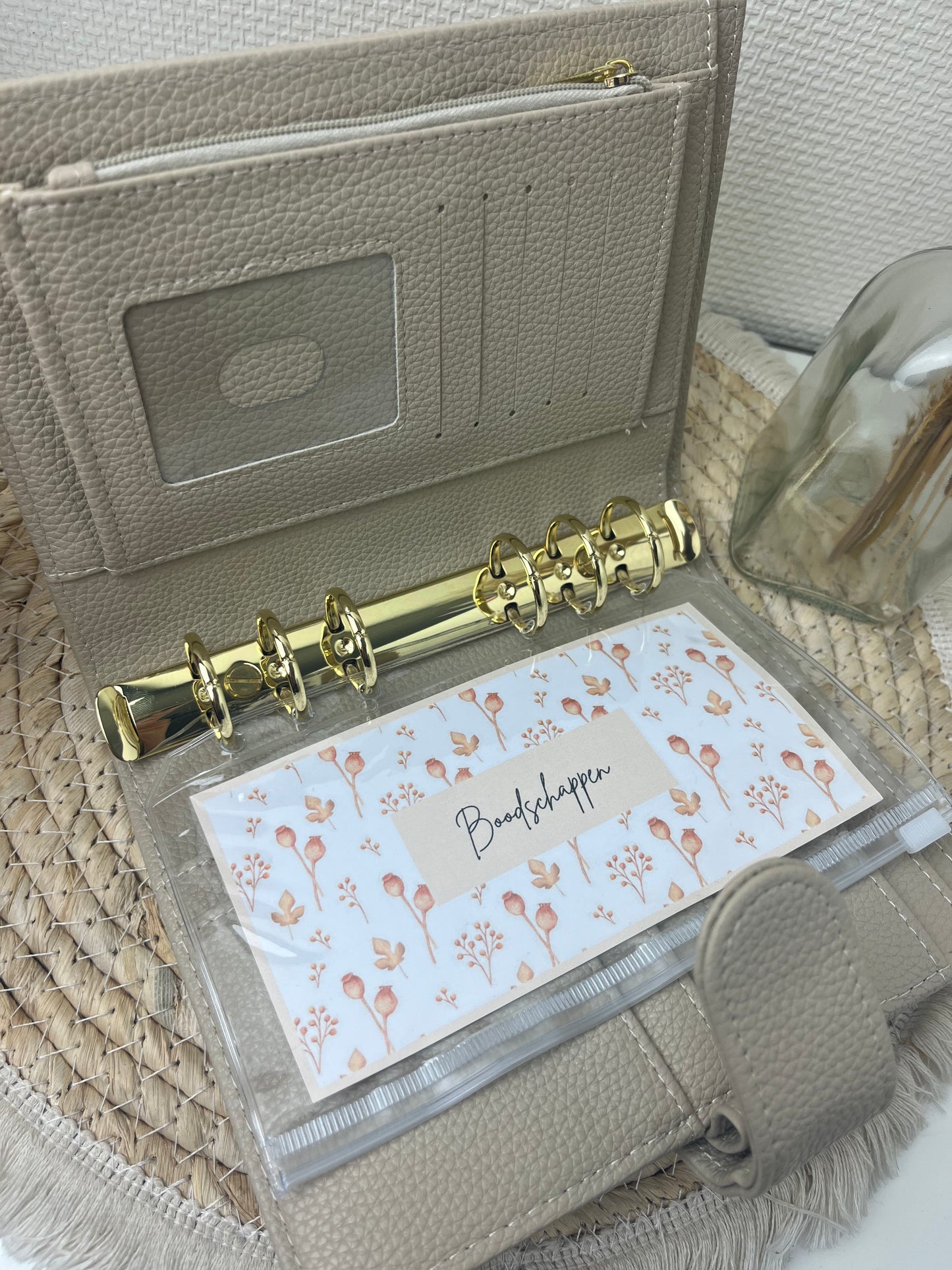 Candy binder beige a6