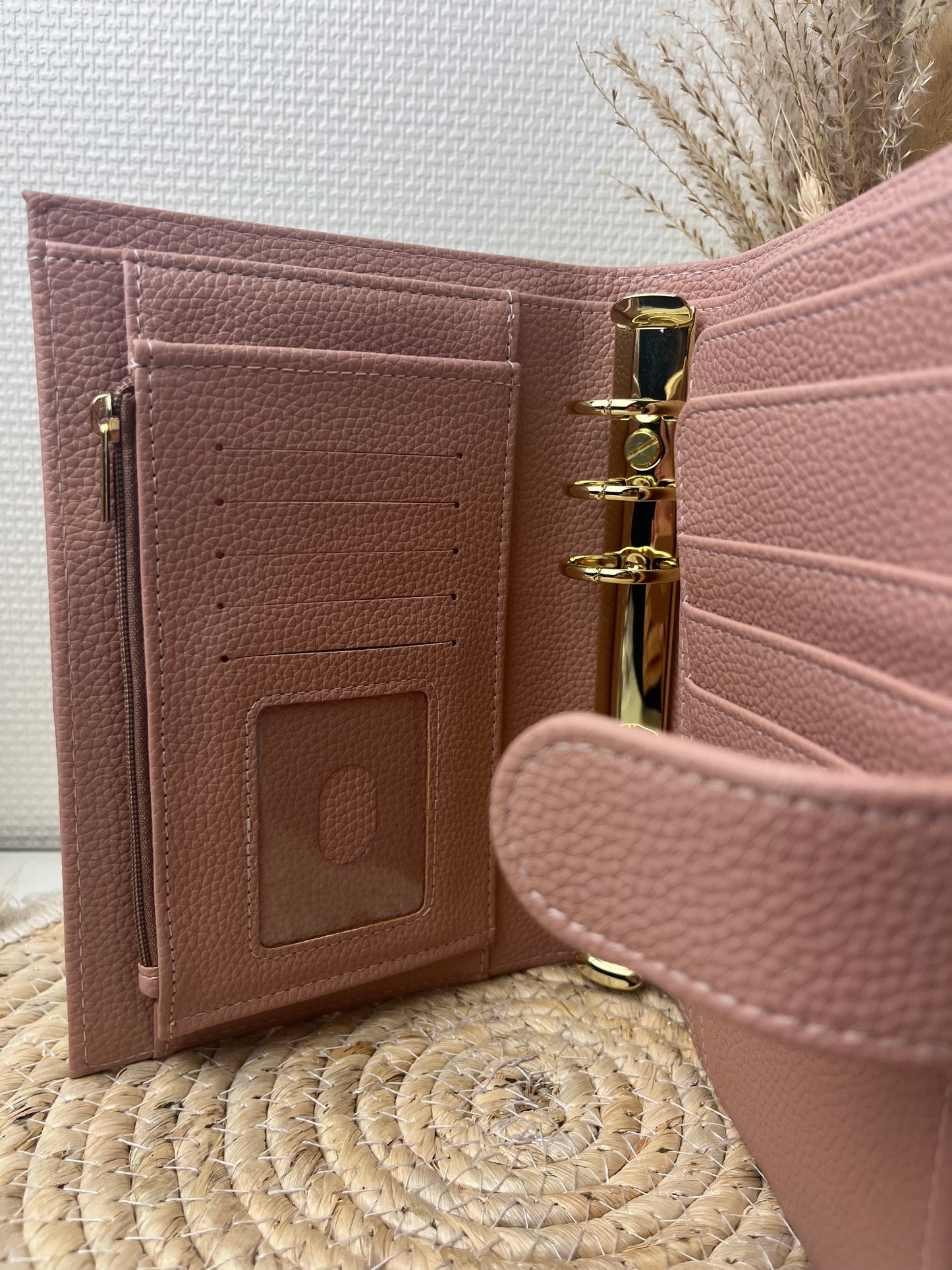 Candy binder oud roze a6