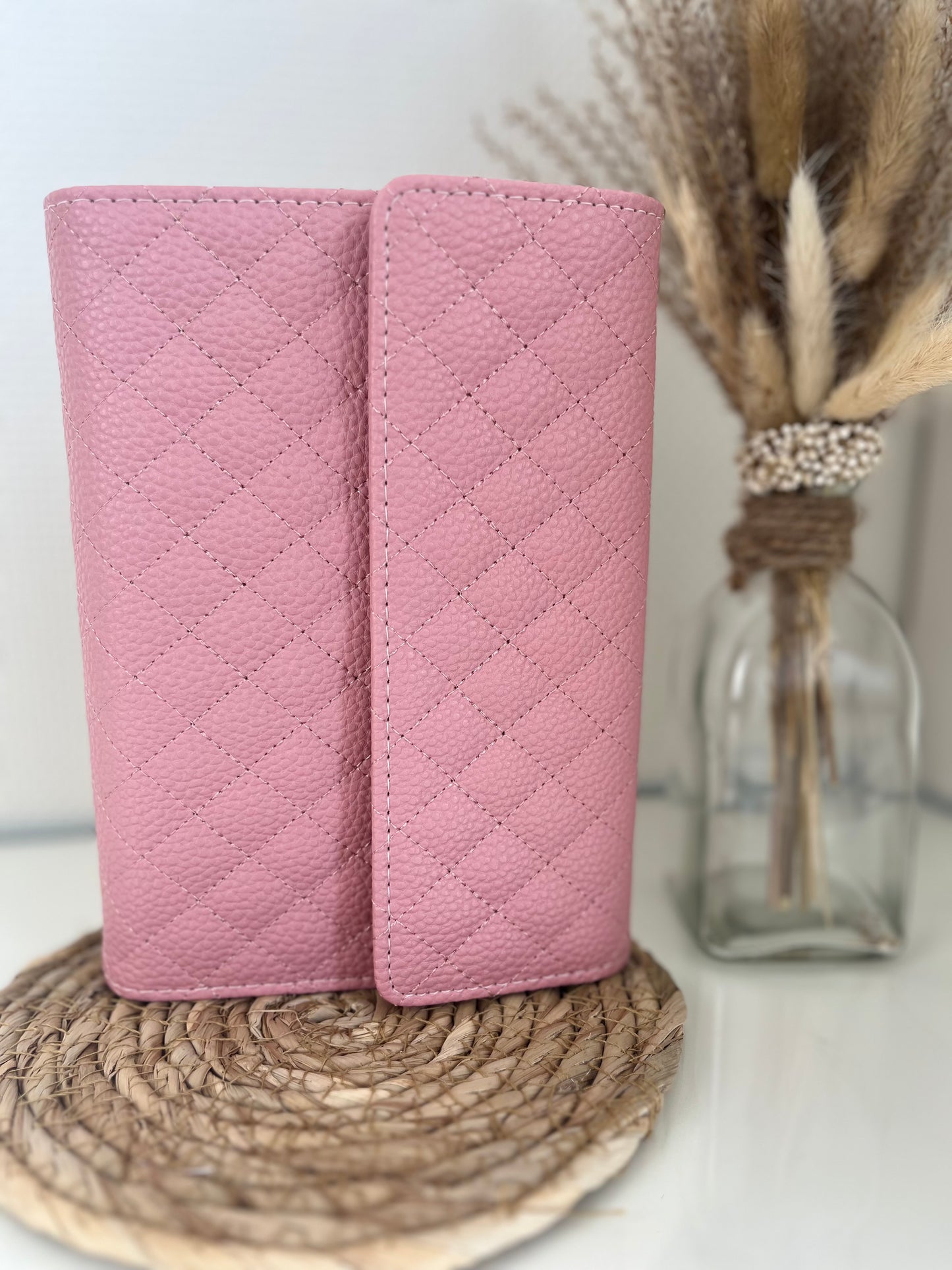 Luxe envelop binder pebble pink