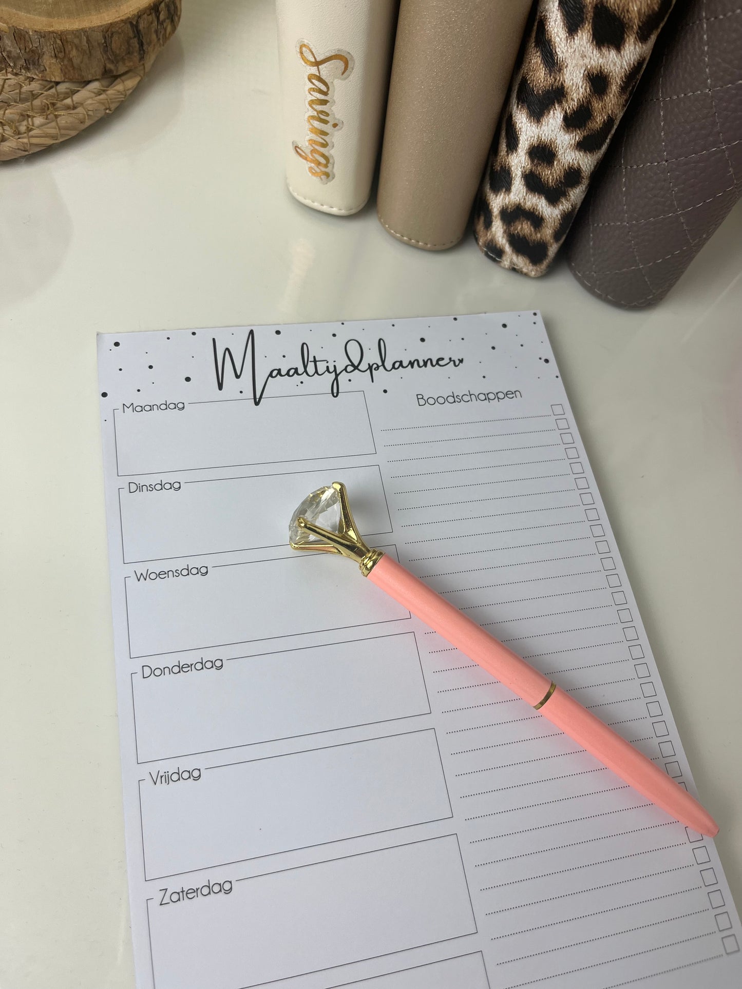 Boodschappen/maaltijd planner