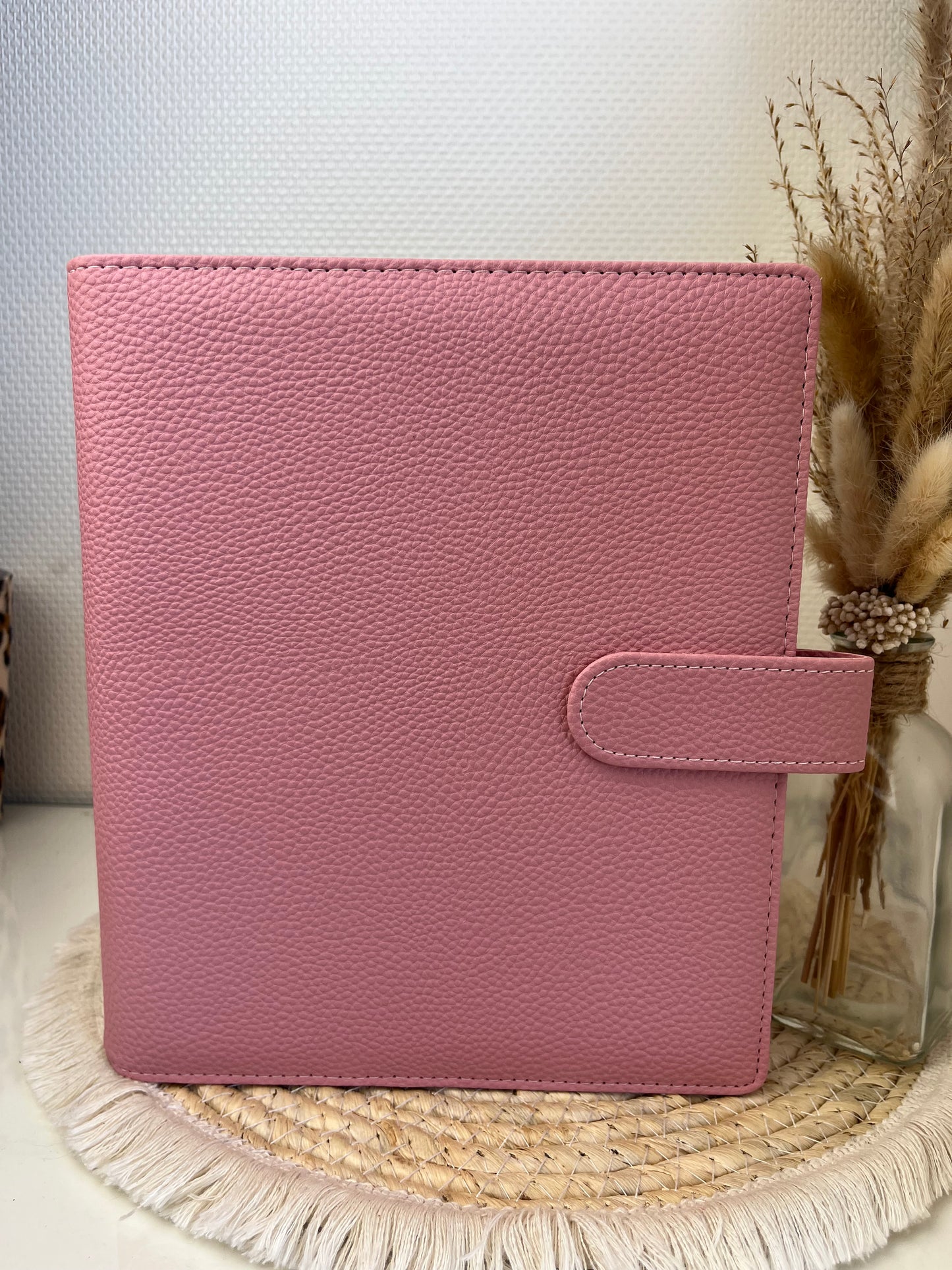 A5 Elegance binder roze
