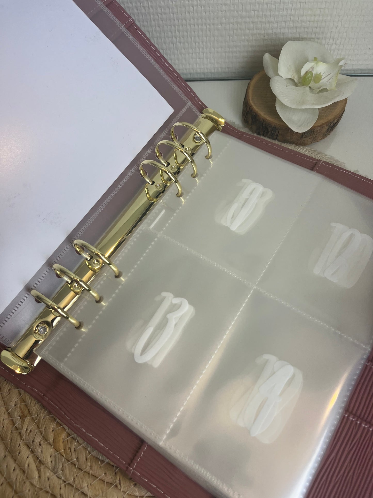 Luxe 100 enveloppe set saffiano