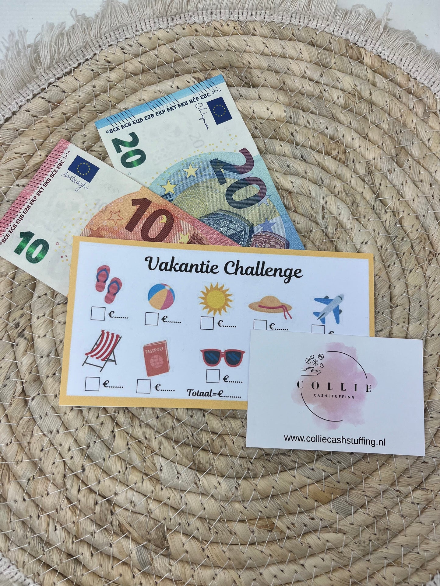 Vakantie challenges symbolen
