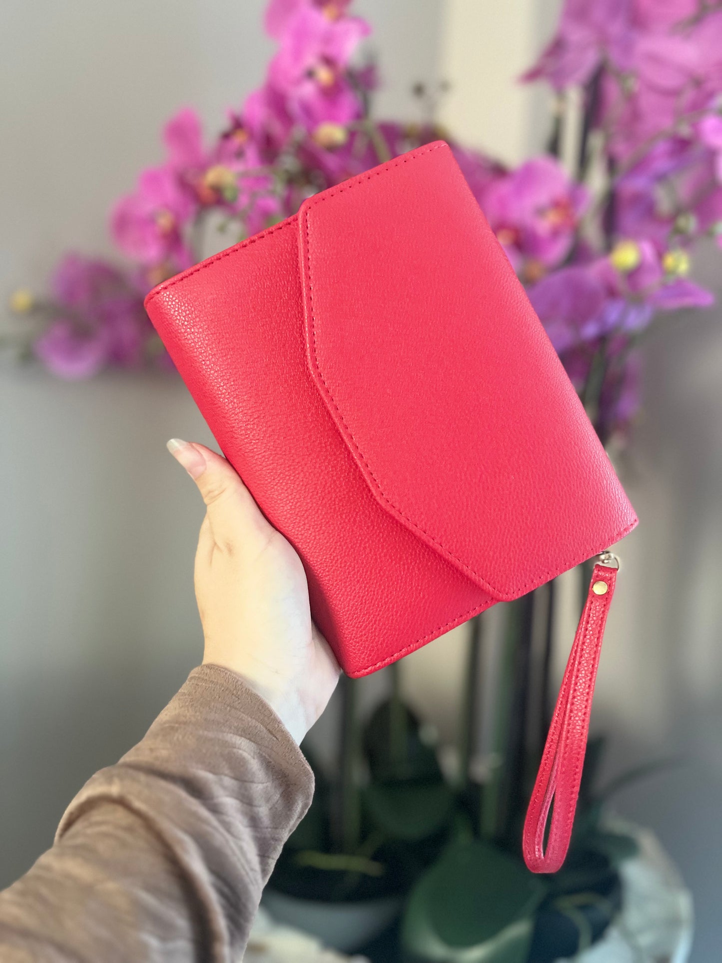 Diva A6 binder rood