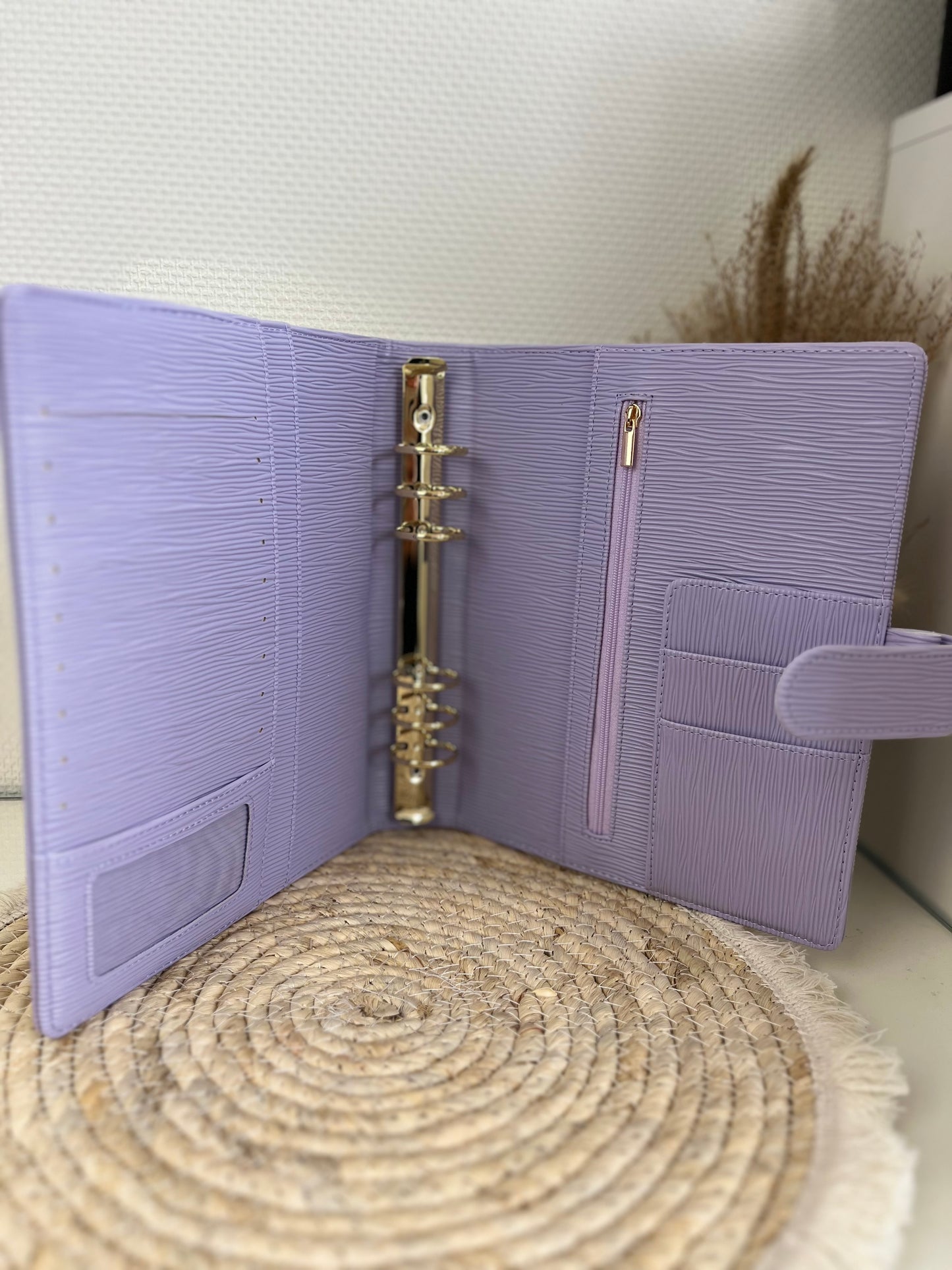 Luxe A5 binder Lila