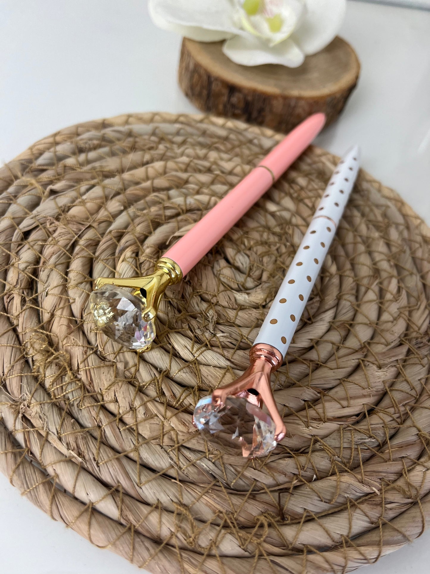 Luxe pen met diamant