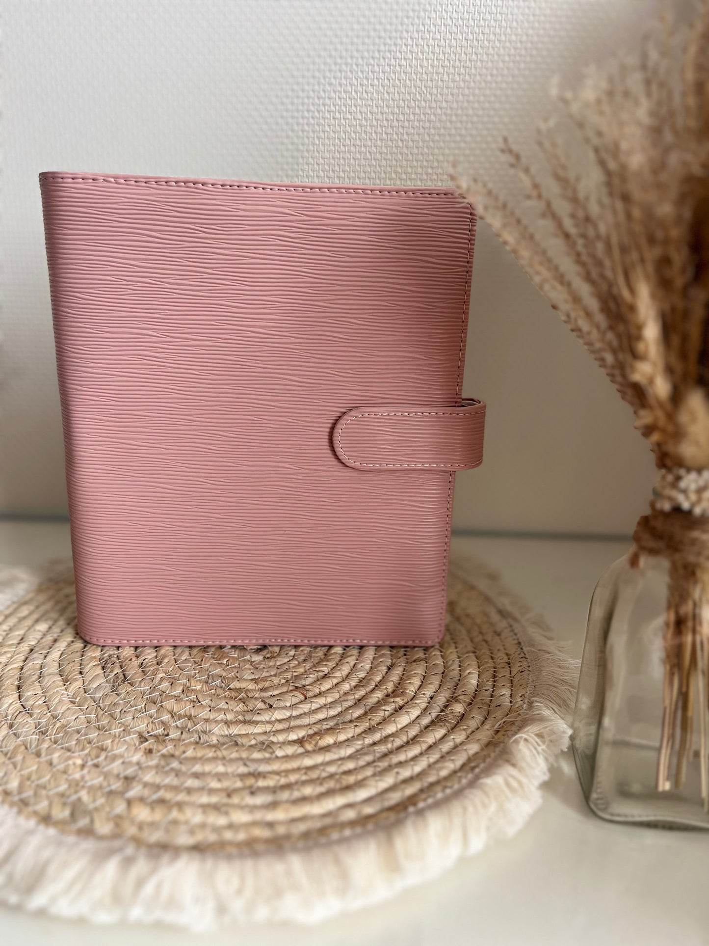 Luxe A5 binder roze