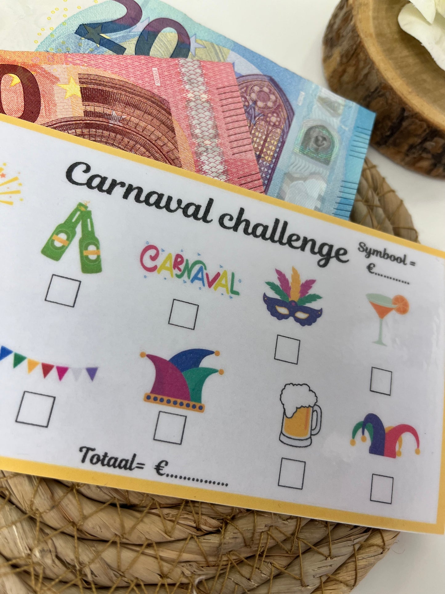 Carnaval challenge zelf te bepalen