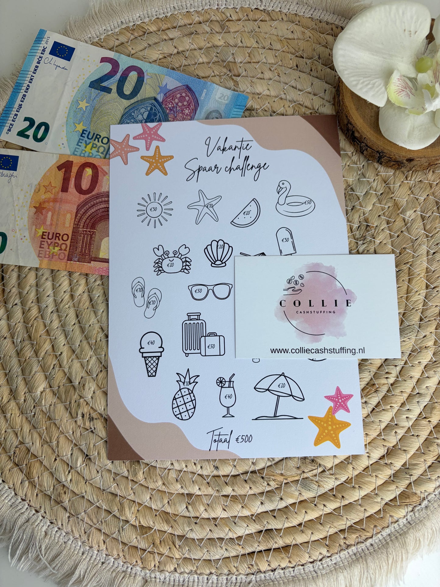 Vakantie challenge A5 afbeeldingen