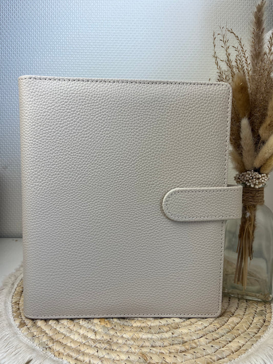 A5 binder Elegance cream