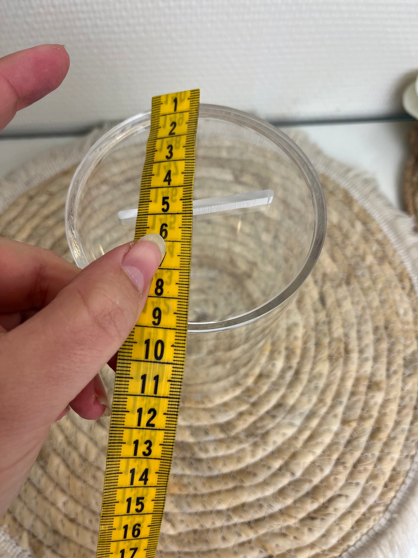 Spaarpot acryl mini