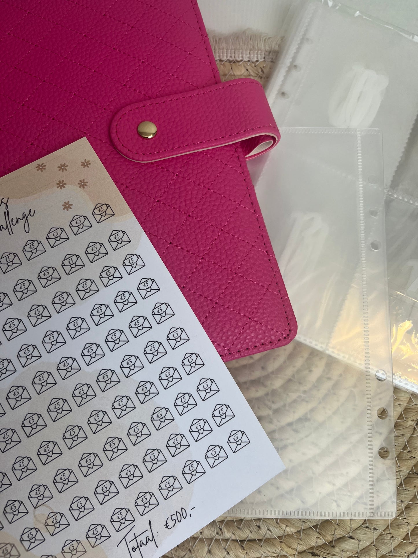 Luxe 100 enveloppe set pebble