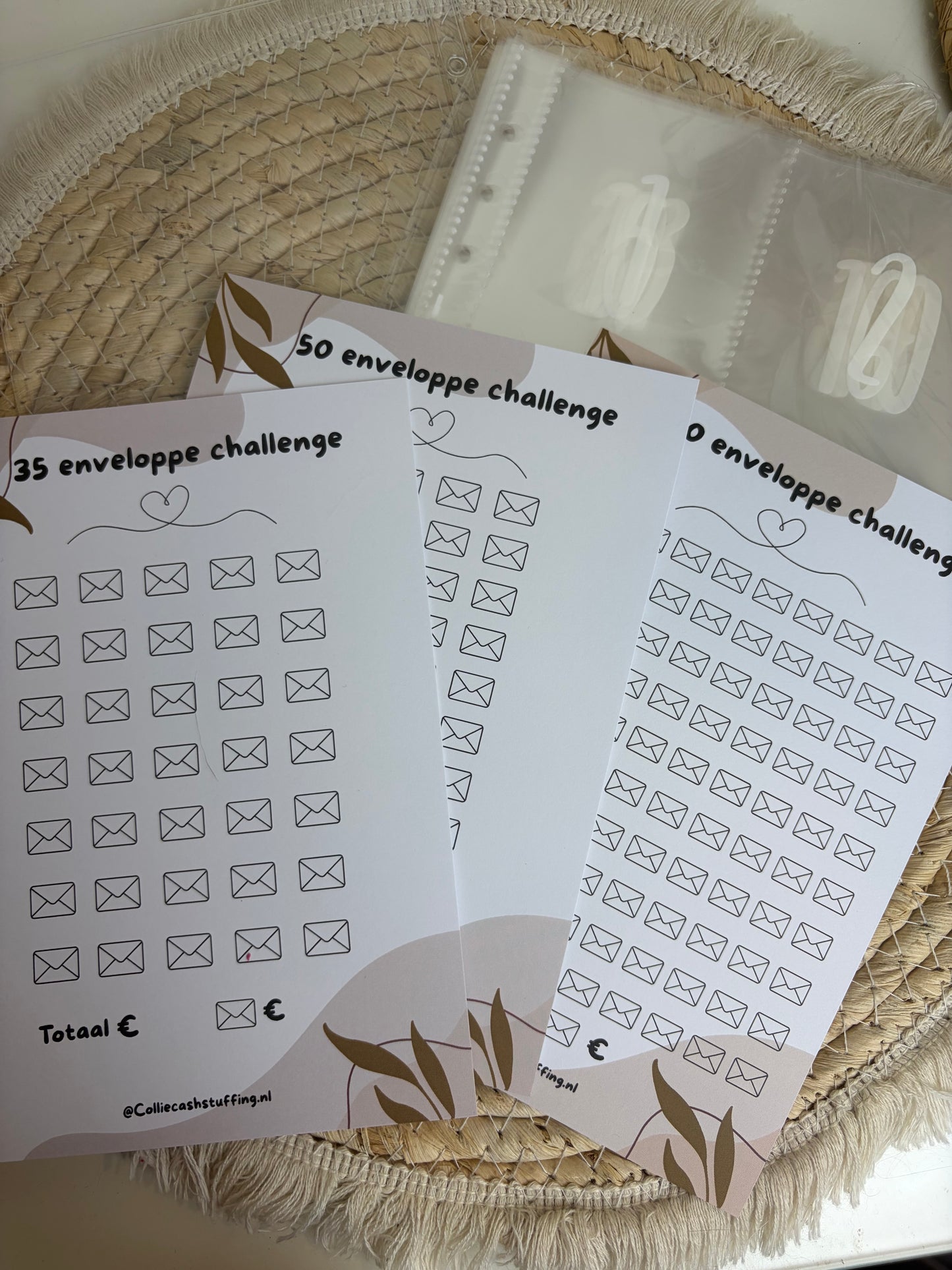 Luxe A5 set ruitjes