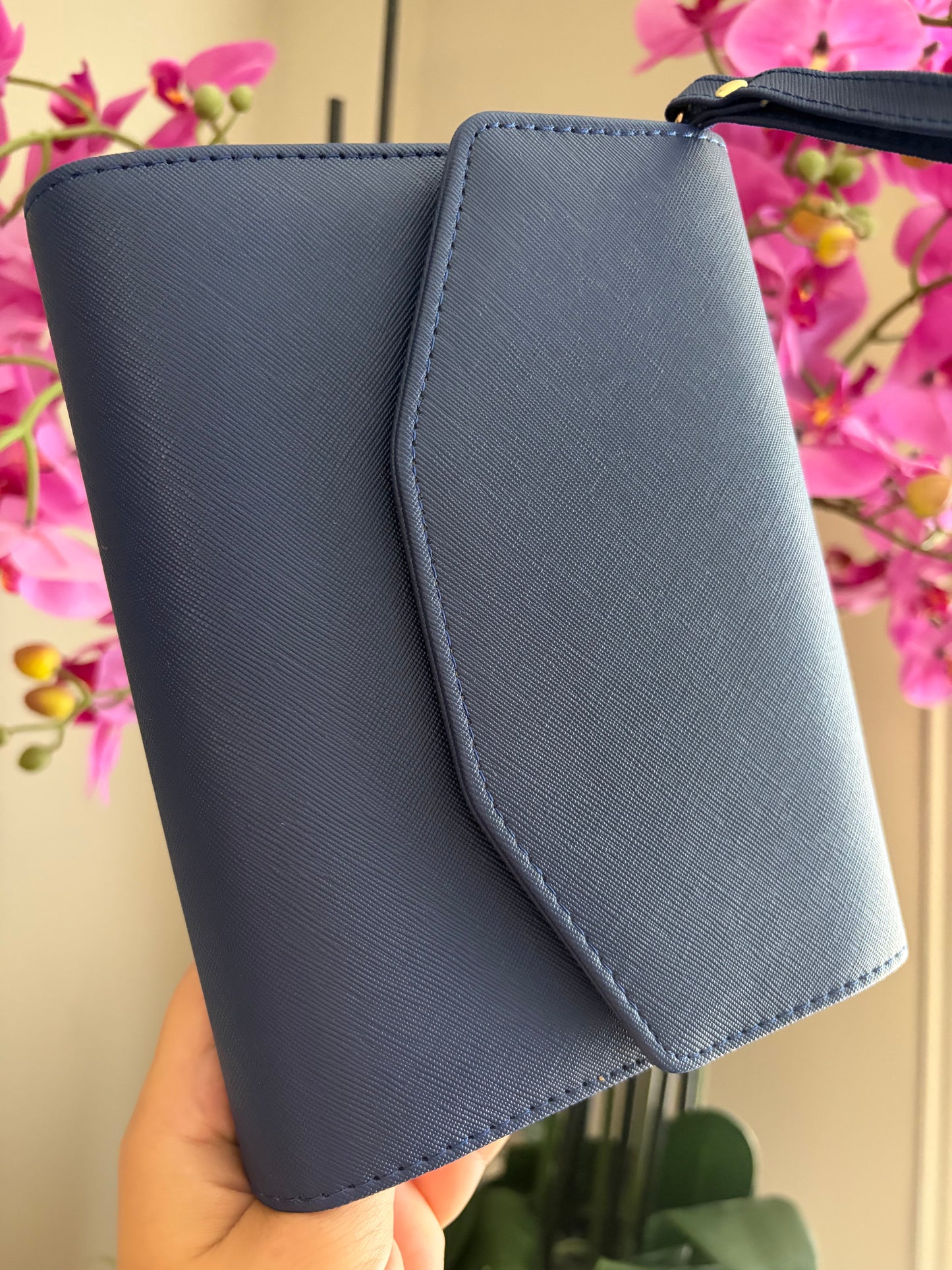Binder A6 Sunny marine blauw