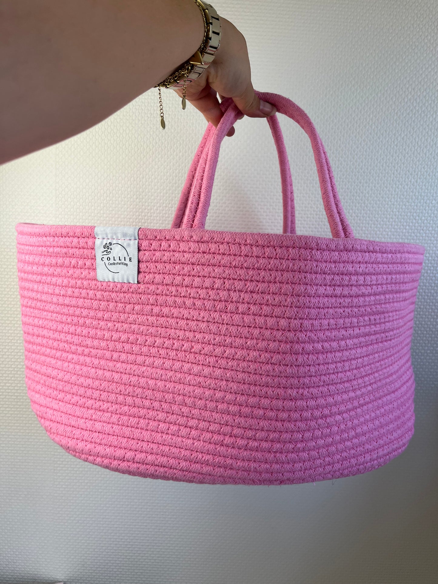 Budget basket/mand Barbie roze