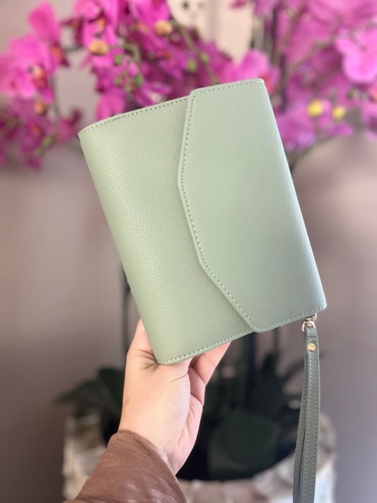 Diva A6 binder mint groen