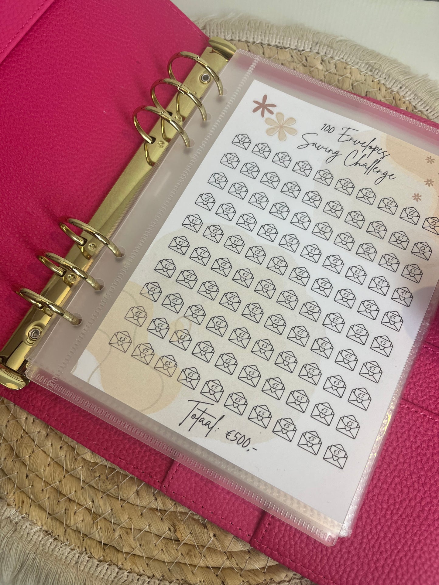 Luxe 100 enveloppe set pebble